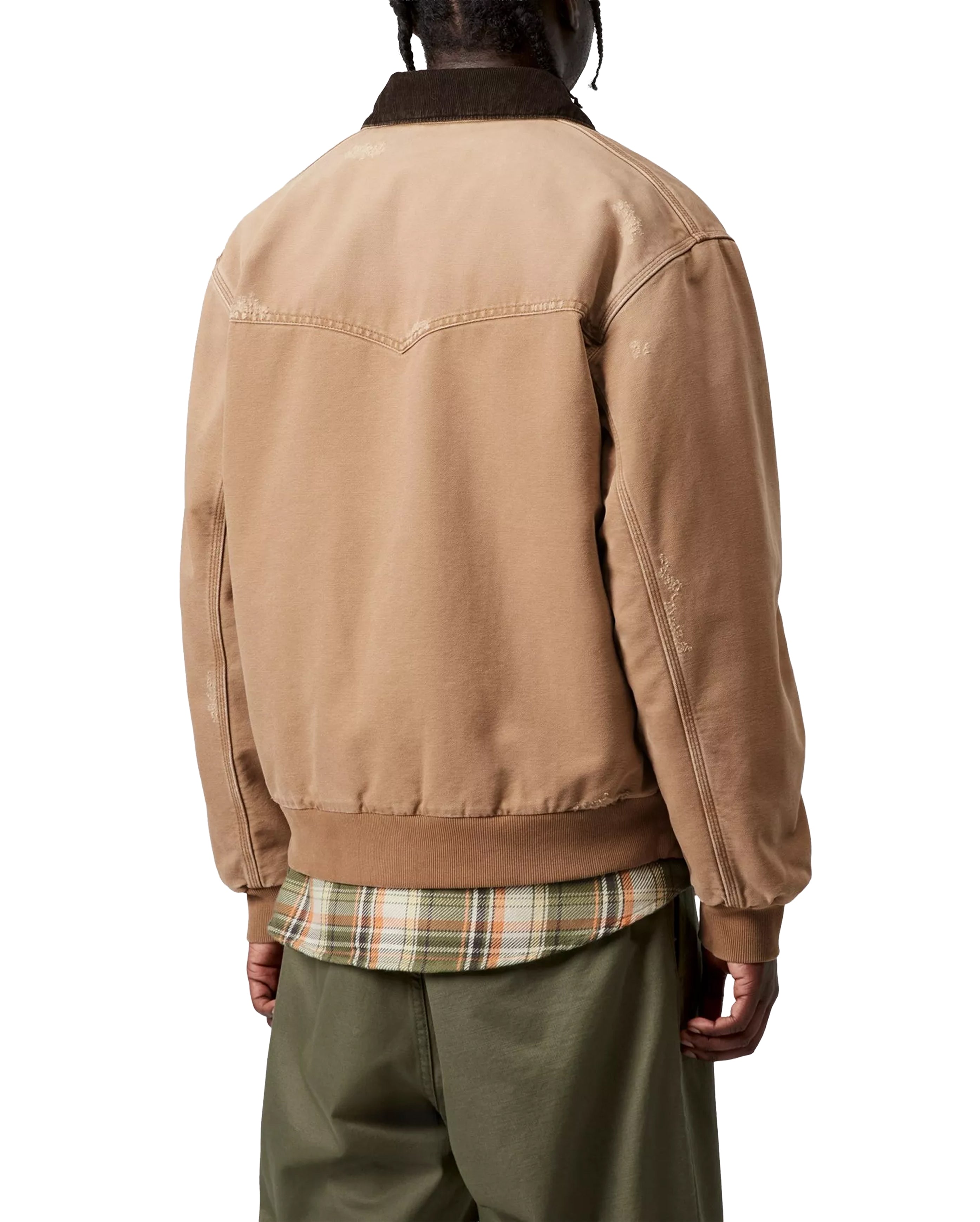 OG Santa Fe jacket Hamilton Brown Tobacco Grind Wash - Starcowparis - 5