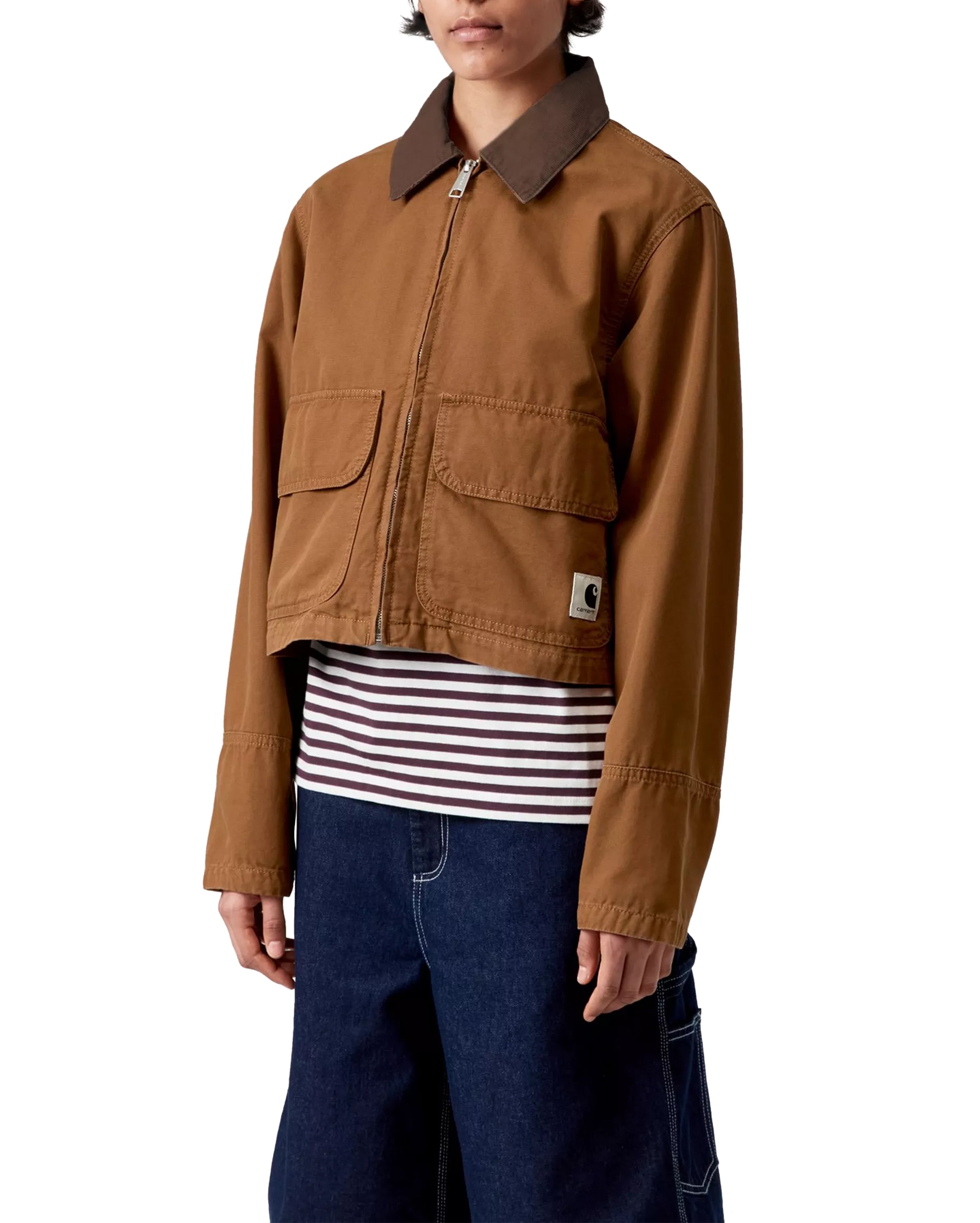 Prescott Jacket Hamilton Brown Tobacco Femme - Starcowparis - 2