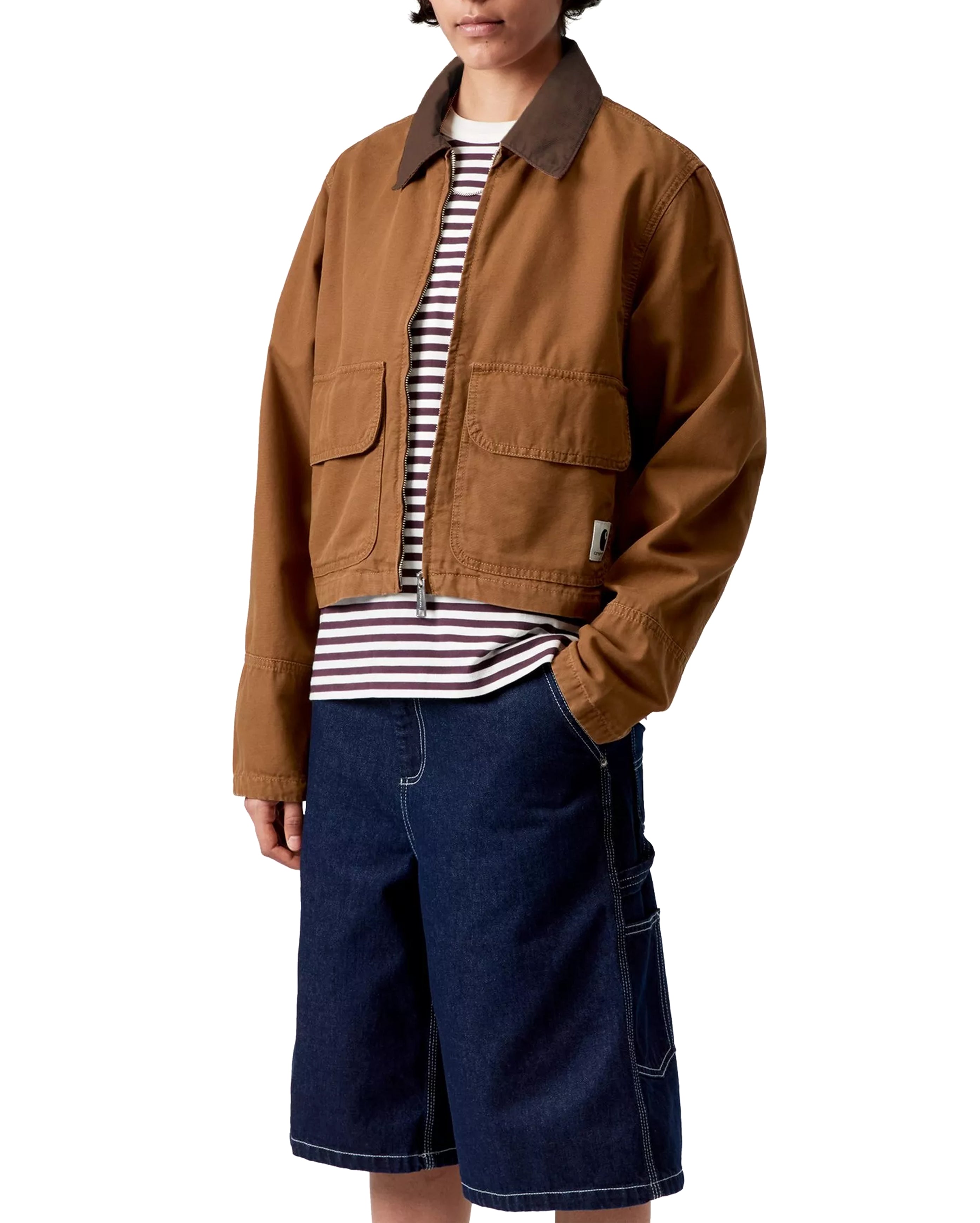 Prescott Jacket Hamilton Brown Tobacco Femme - Starcowparis - 5
