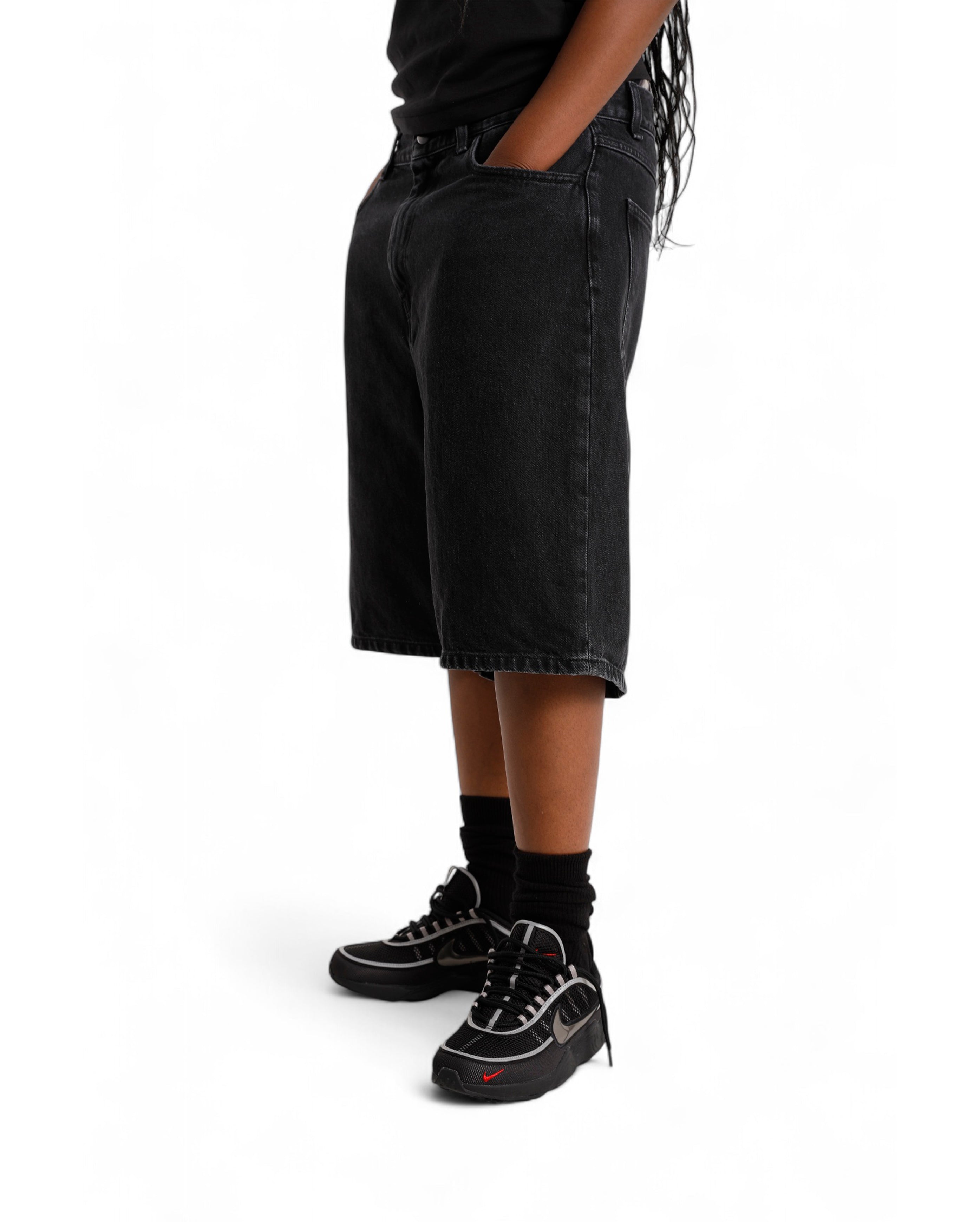 ショートパンツ Carhartt Wip W Brandon Black Shorts Carhartt WIP Women's Brandon Short | Black (stone washed