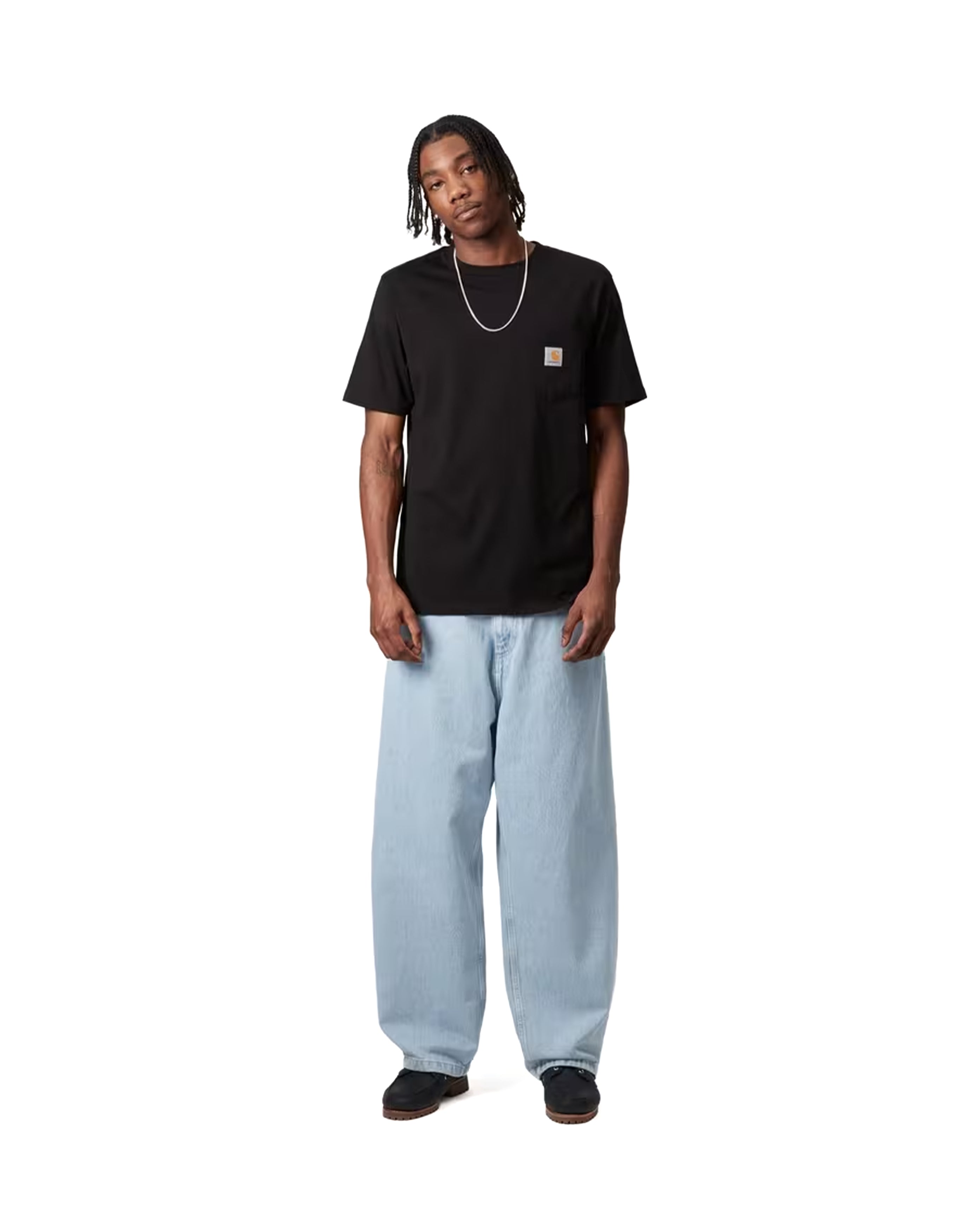 Brandon Pant Blue Heavy Stone Bleached - Starcowparis - 3
