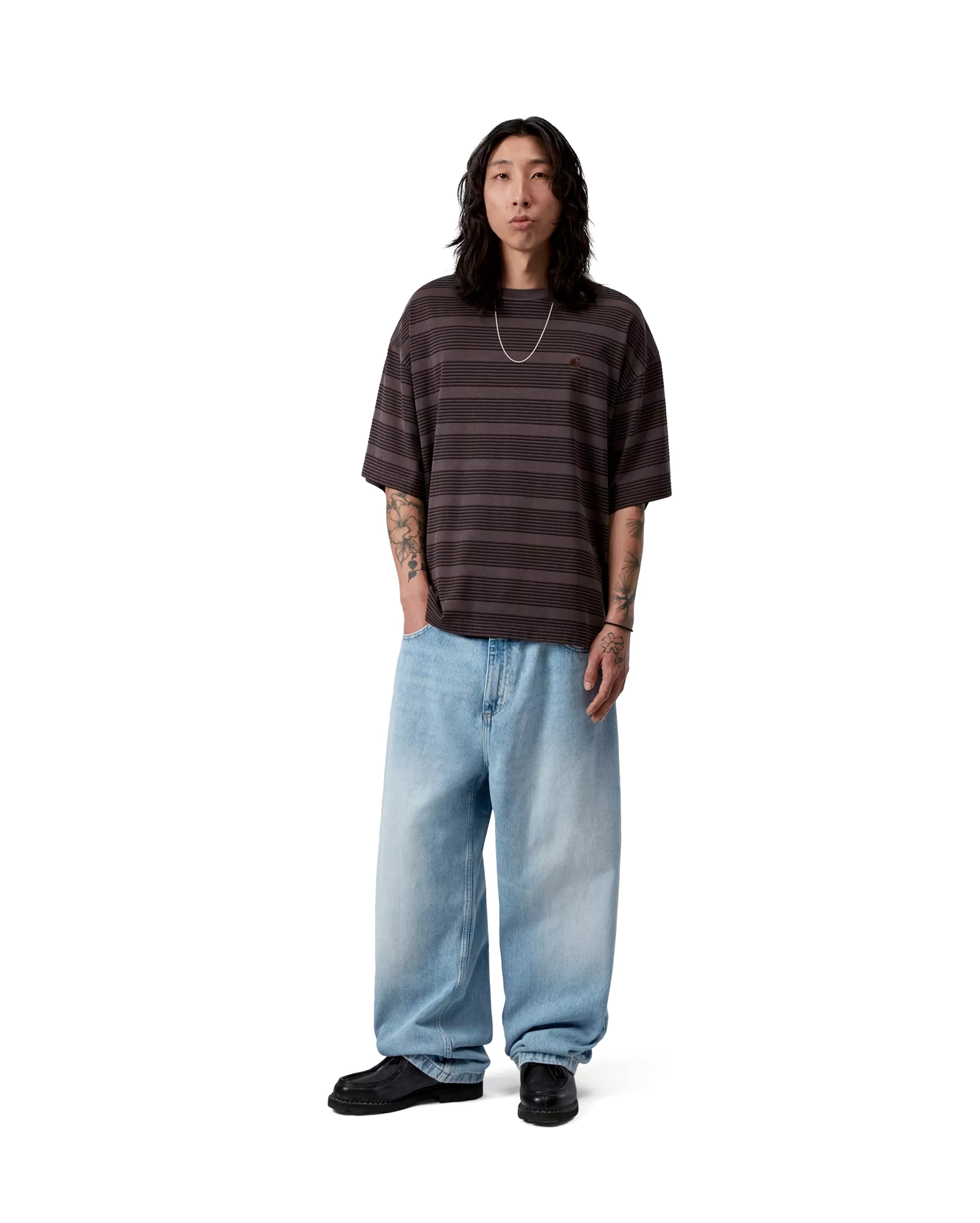 Brandon Pant Blue Heavy Worn Bleached - Starcowparis - 4