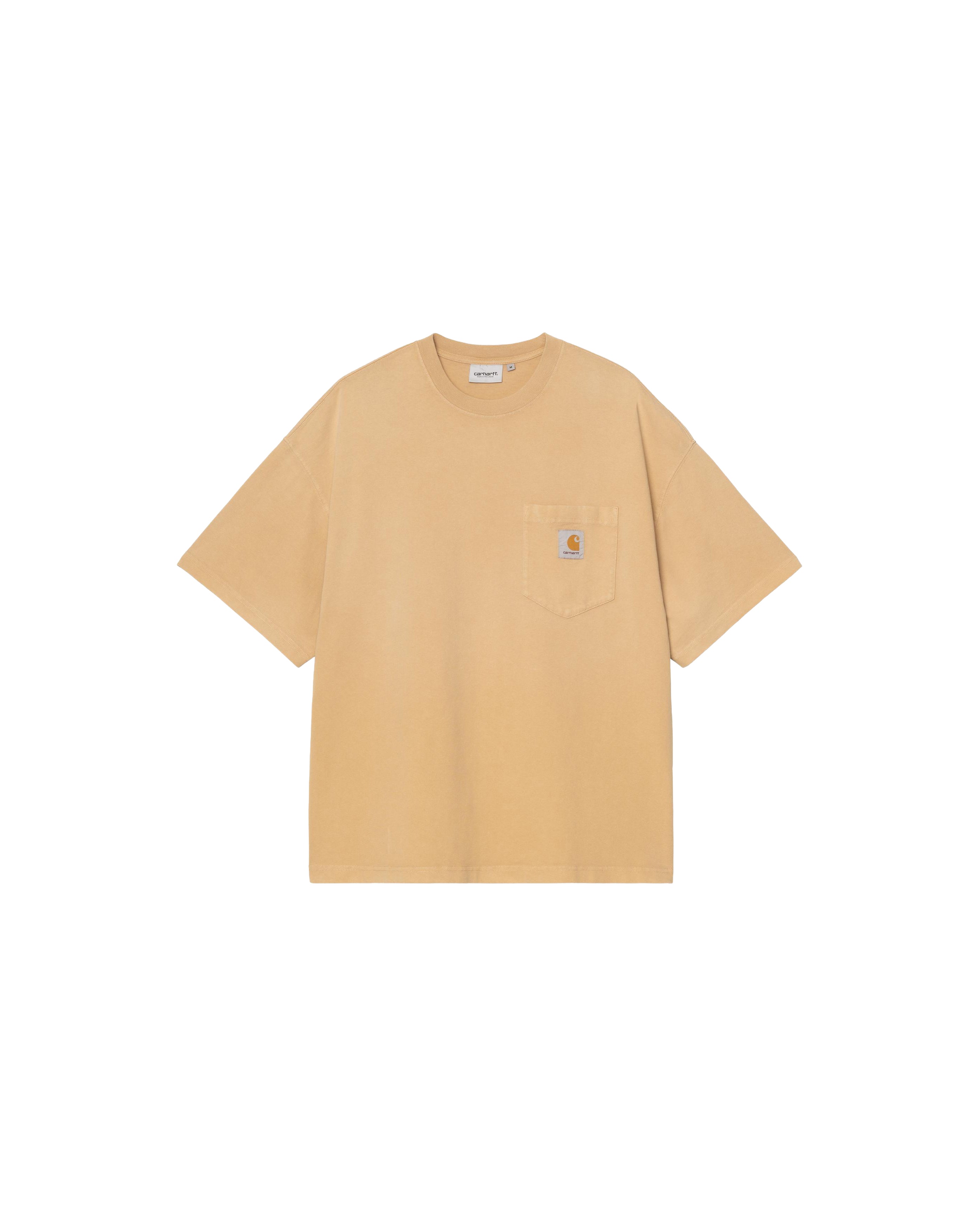 S/S Hudson Pocket T-Shirt Dusty H Brown Chalk Wash - Starcowparis - 1