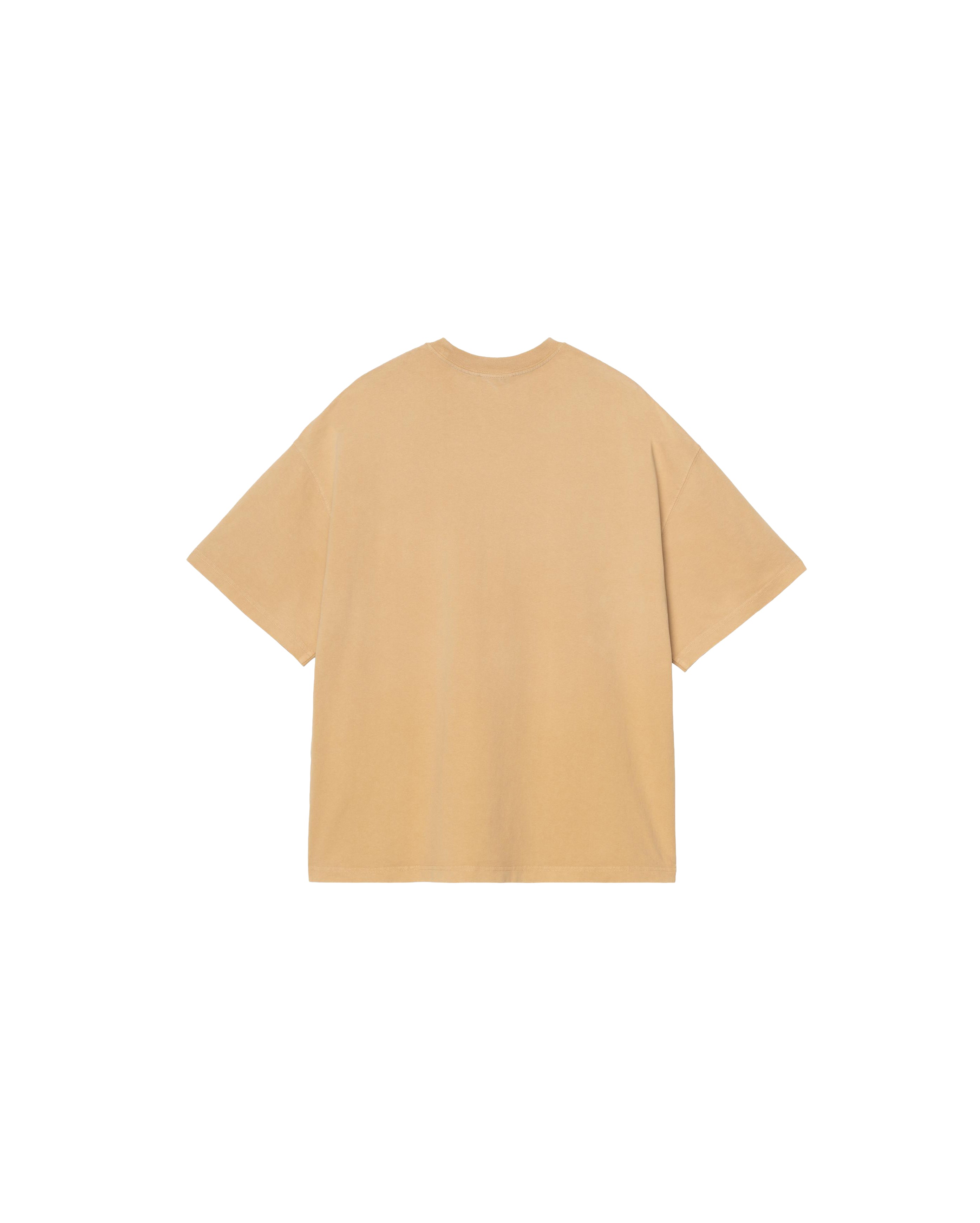 S/S Hudson Pocket T-Shirt Dusty H Brown Chalk Wash - Starcowparis - 2