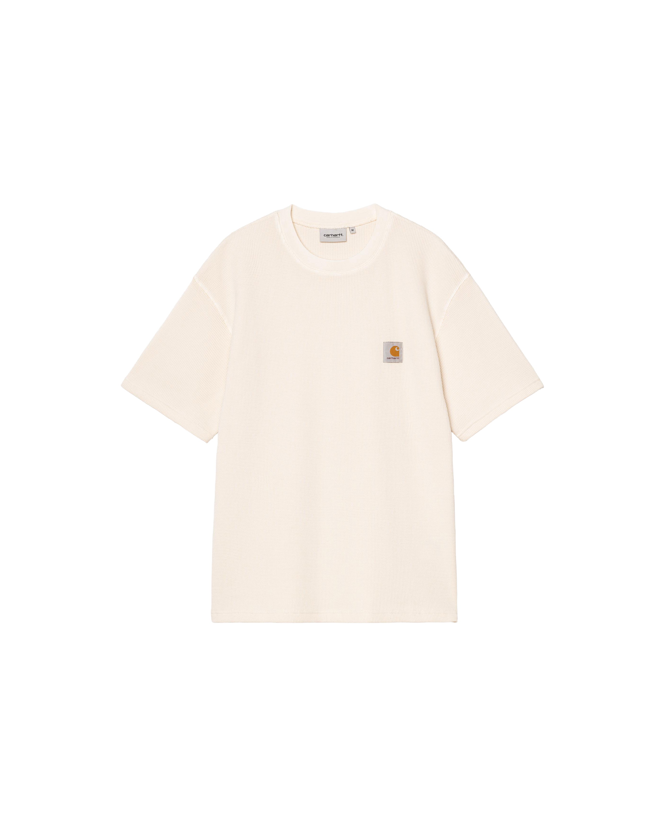 S/S Nelson Waffle T-Shirt Natural Garment Dyed - Starcowparis - 1
