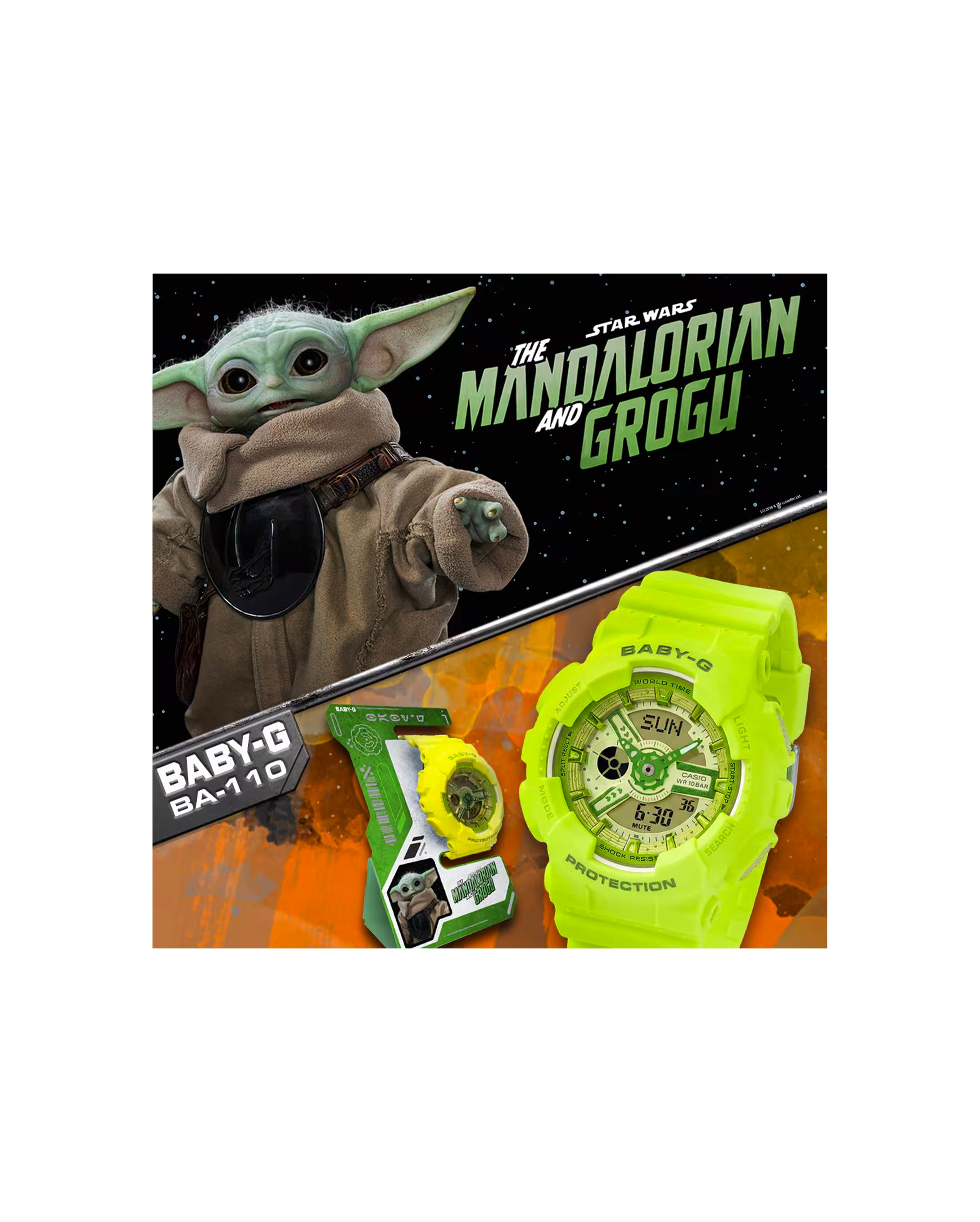 Baby-G The Mandalorian Green - Starcowparis - 3
