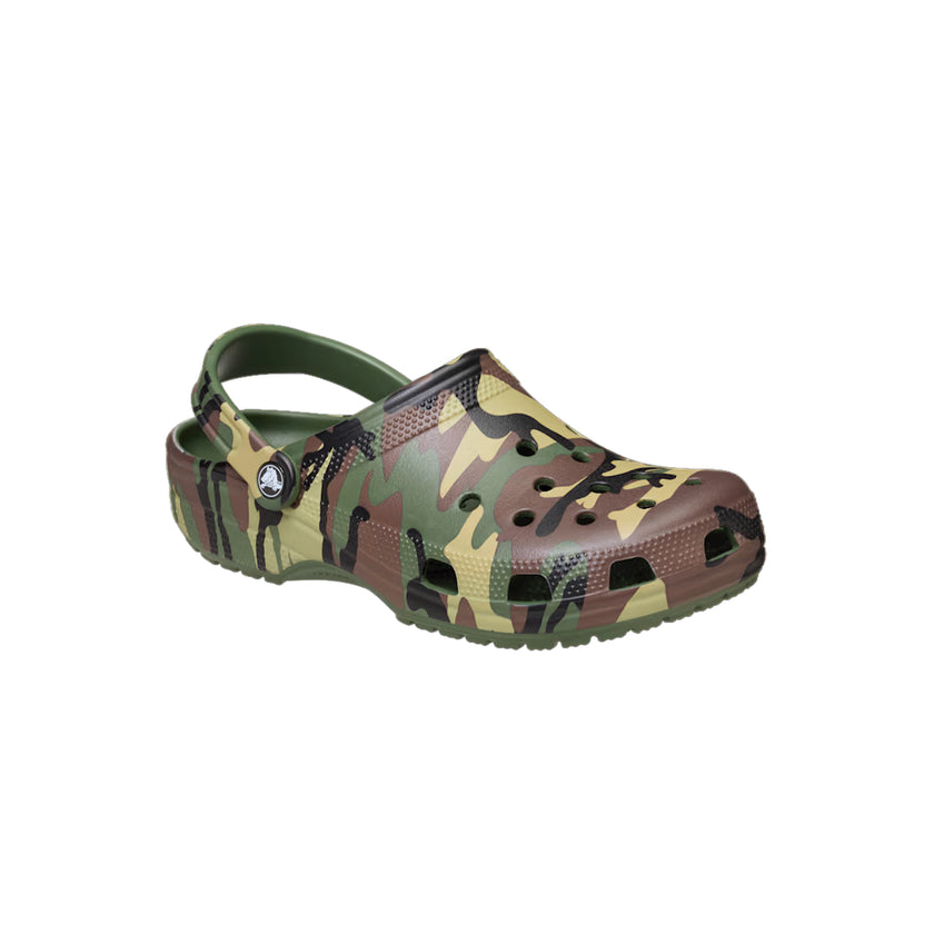 Crocs Classic Camouflage Clog Army Green Multi - 211936-3TC - Starcow ...