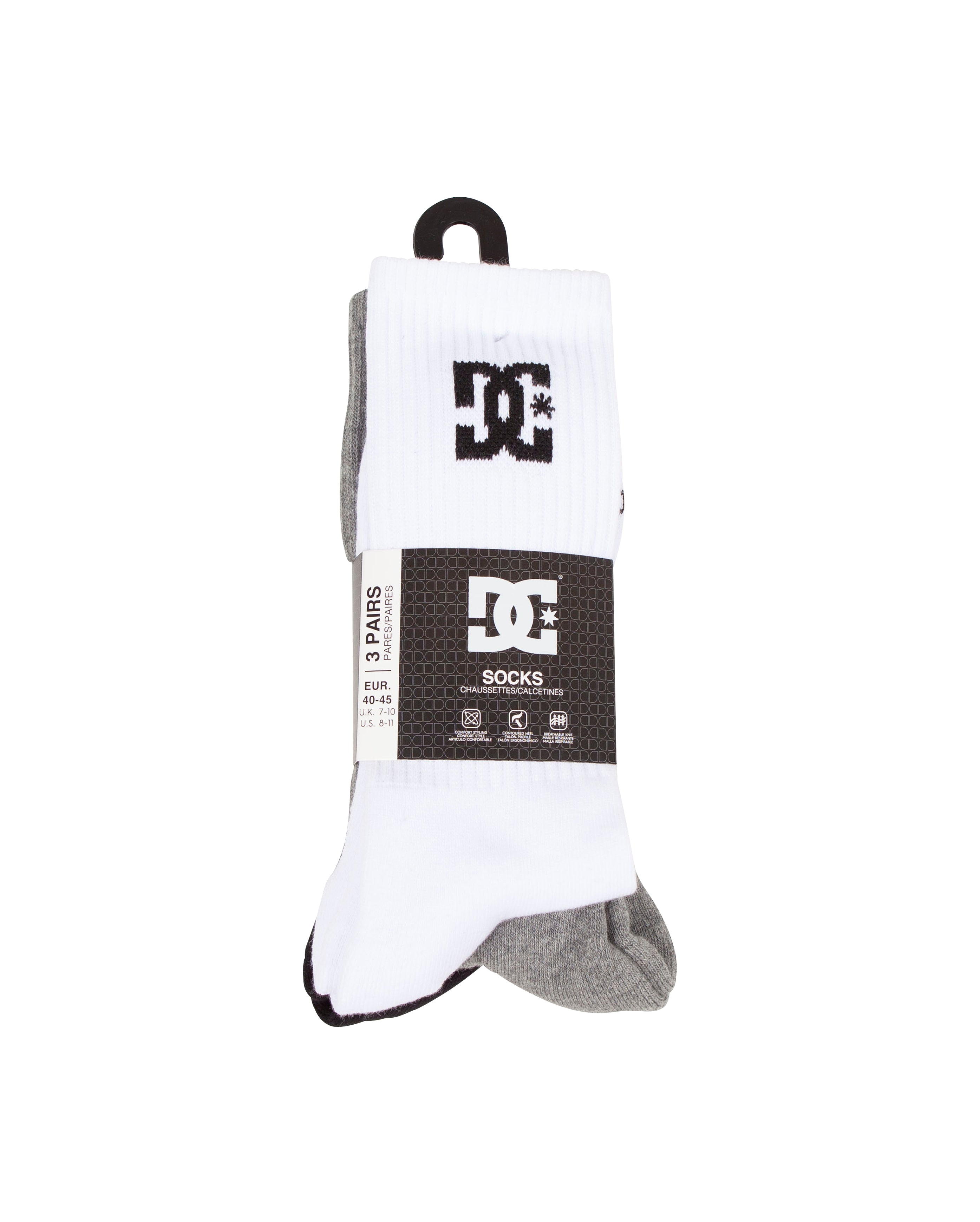SPP DC Crew Socks x3 Colors Assorted - Starcowparis - 1
