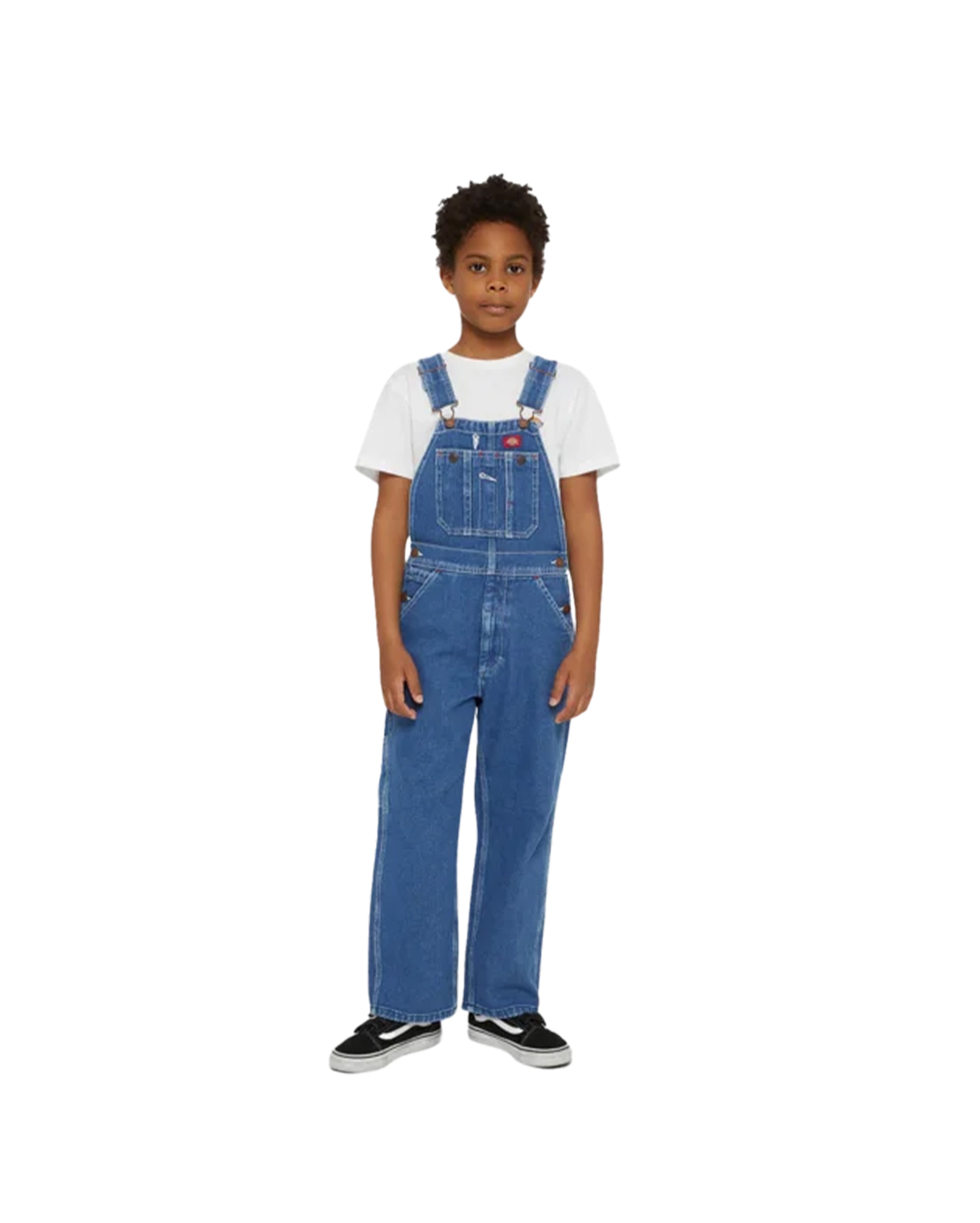 Kids Denim Bib Indigo Blue - Starcowparis - 1