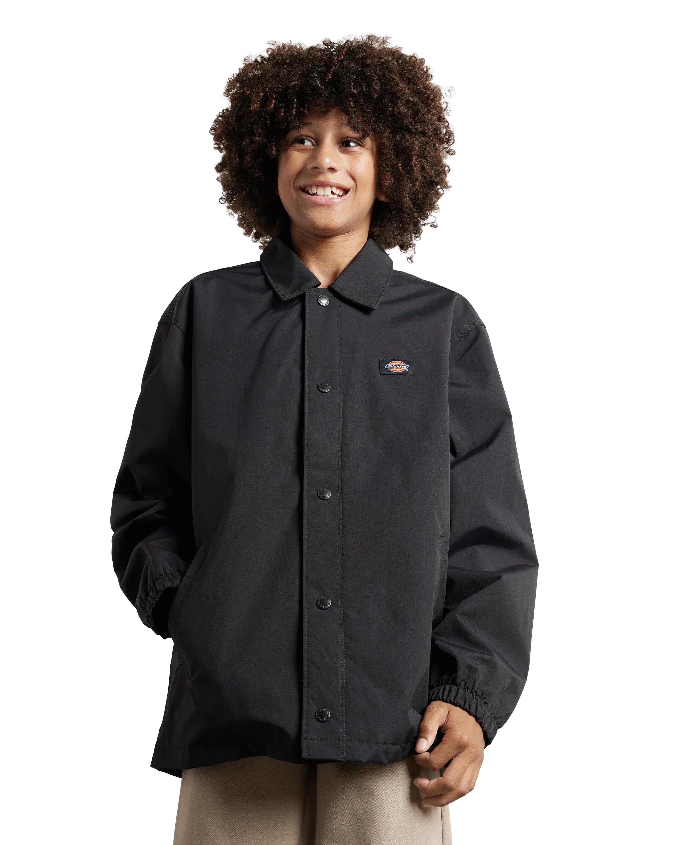Youth Oakport Coach Jacket Black - Starcowparis - 2