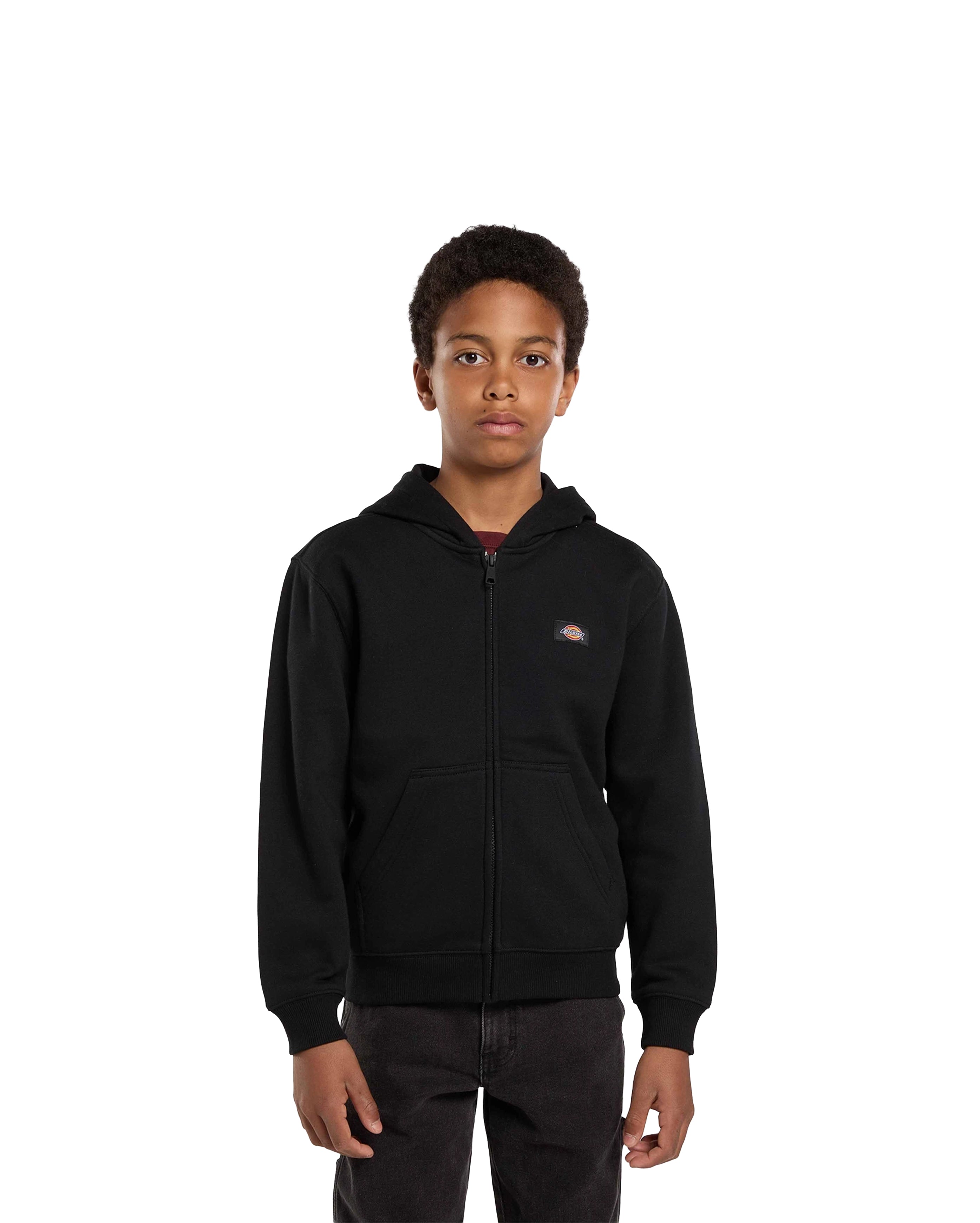 Youth Oakport Full Zip Hoodie Black - Starcowparis - 2