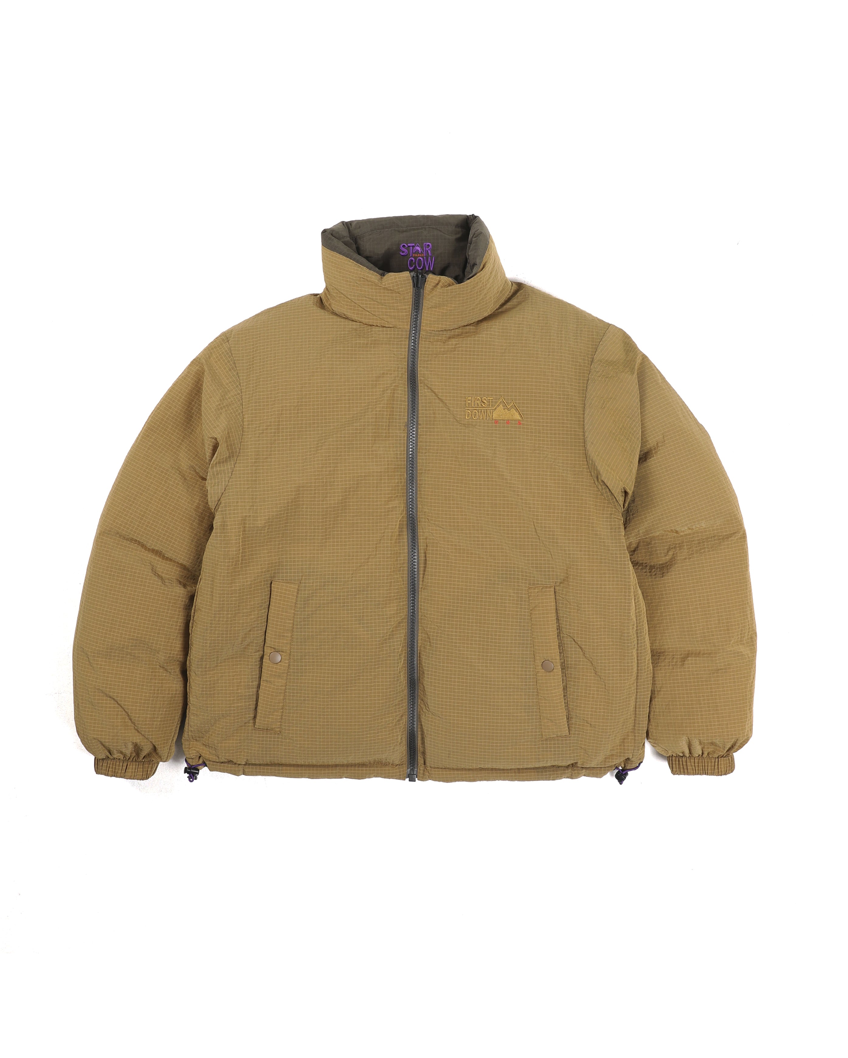 X Starcow Reversible Bubble Down Jacket Ripstop - Starcowparis - 3