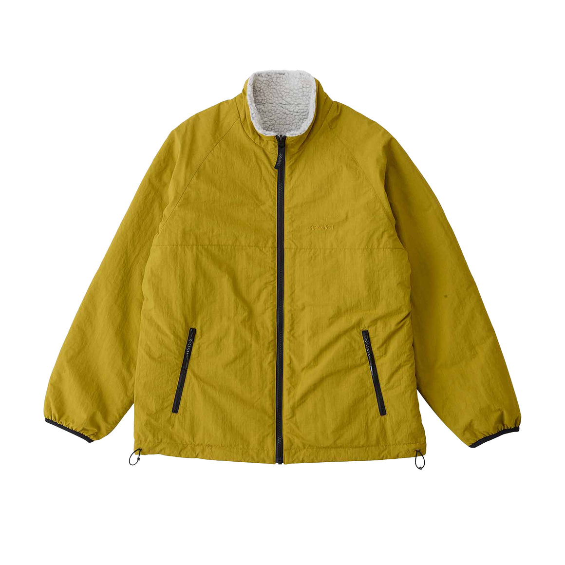 Gramicci Thermal Fleece Reversible Jacket Natural Chartreuse - G5FU ...