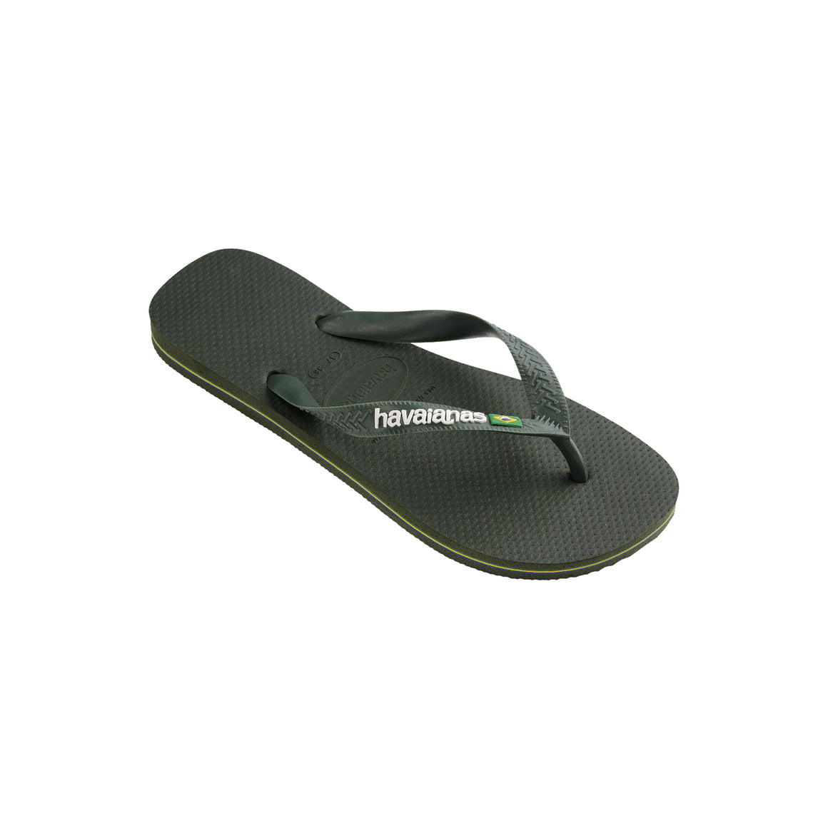 Havaianas Brasil Logo Green Olive - 4110850-5983 - Starcow Paris ...