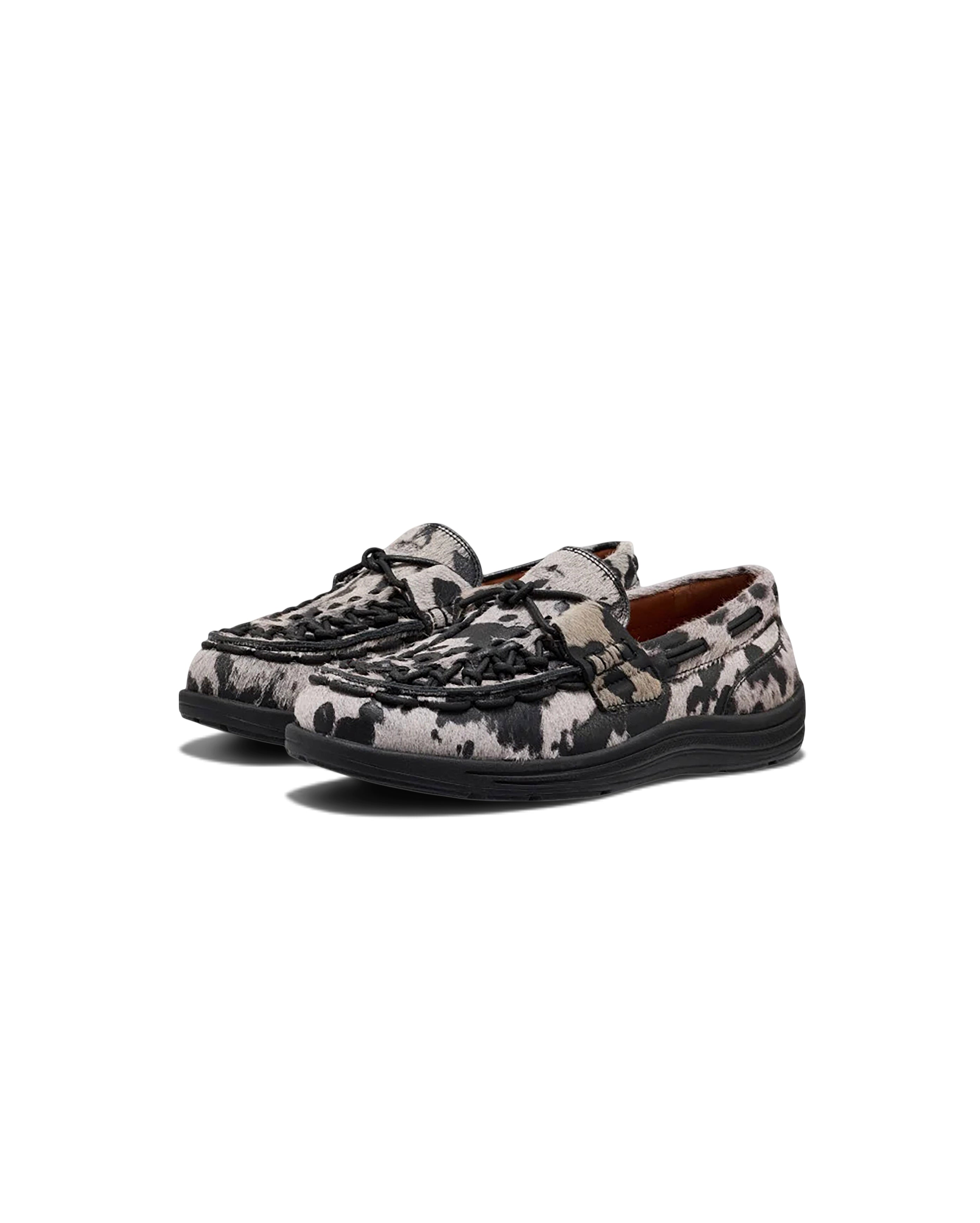 Keen W Uneek Loafer Nocturnal Cow Black, trois-quarts, Starcow Paris - Starcow Paris - 2