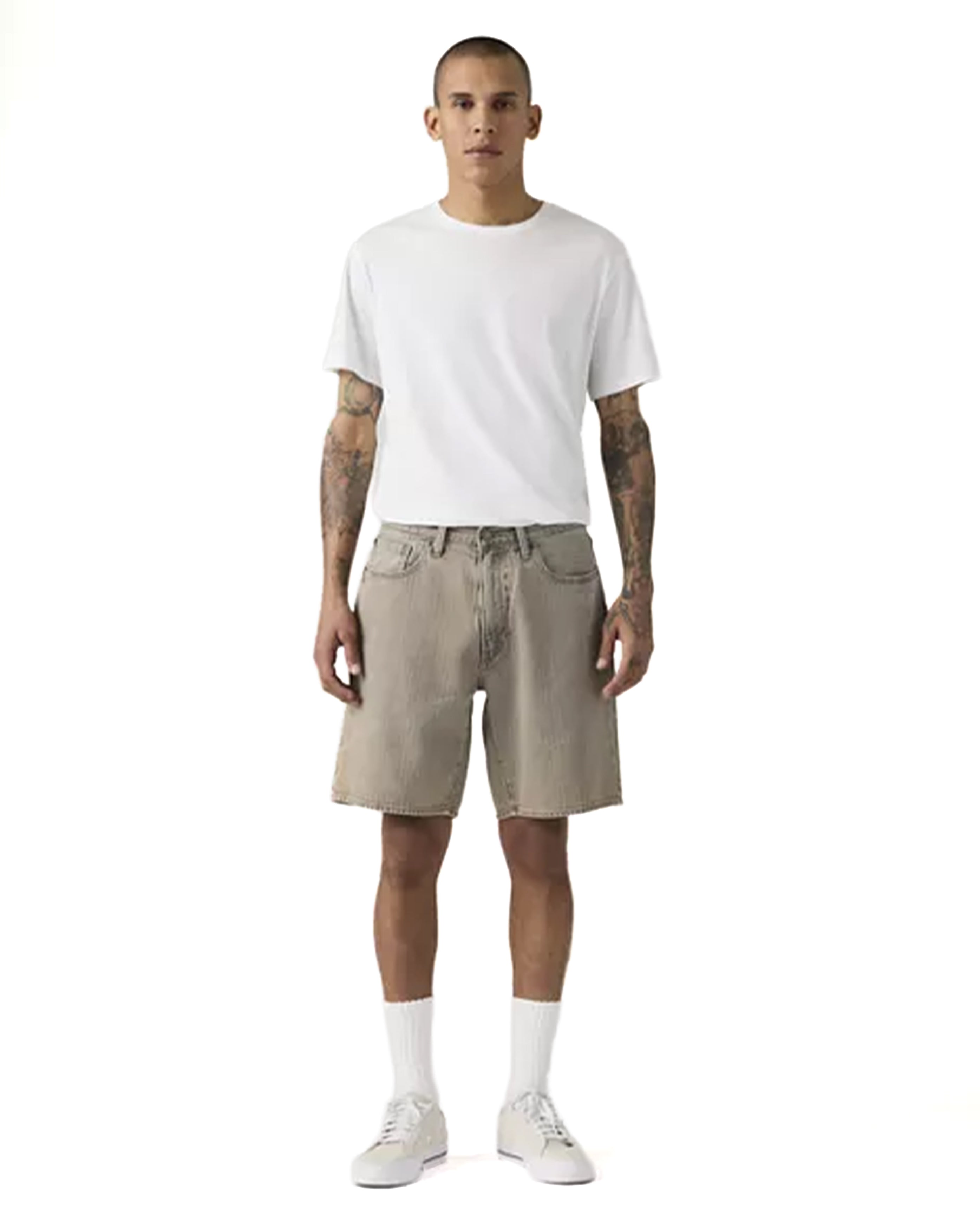 468 Loose Shorts Uniform Badge OD - Starcowparis - 3