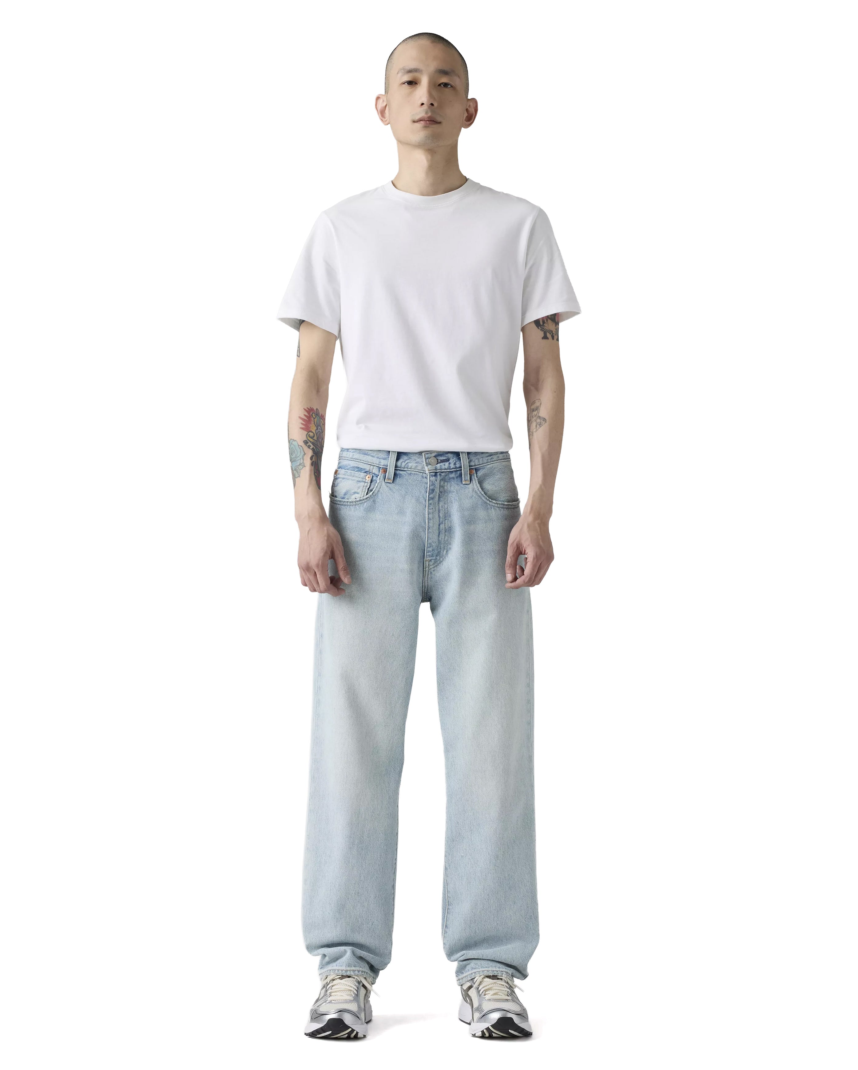 568 Loose Straight Baby Blue Essentials - Starcowparis - 2