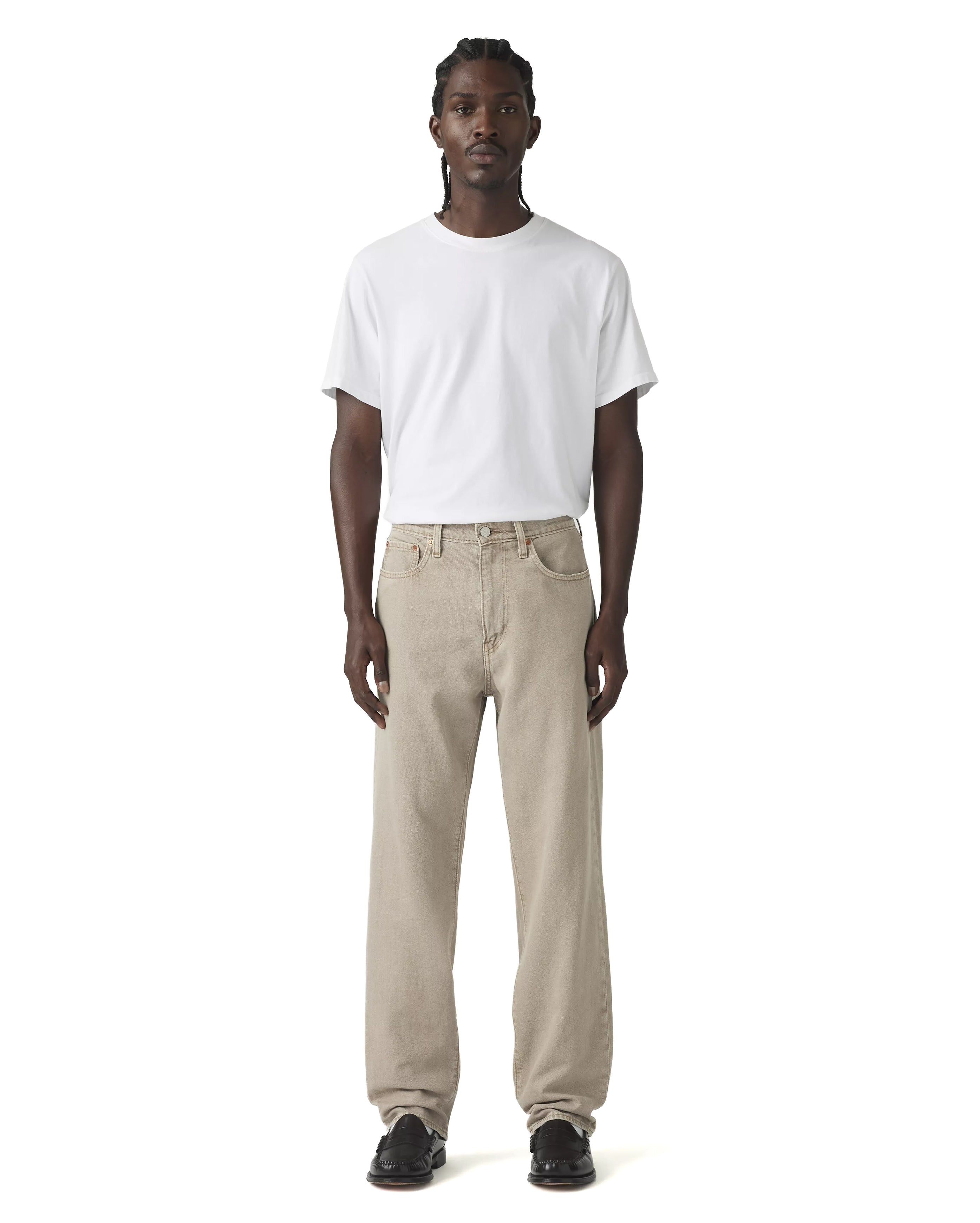 568 Loose Straight Vintage Khaki GD LT - Starcowparis - 2