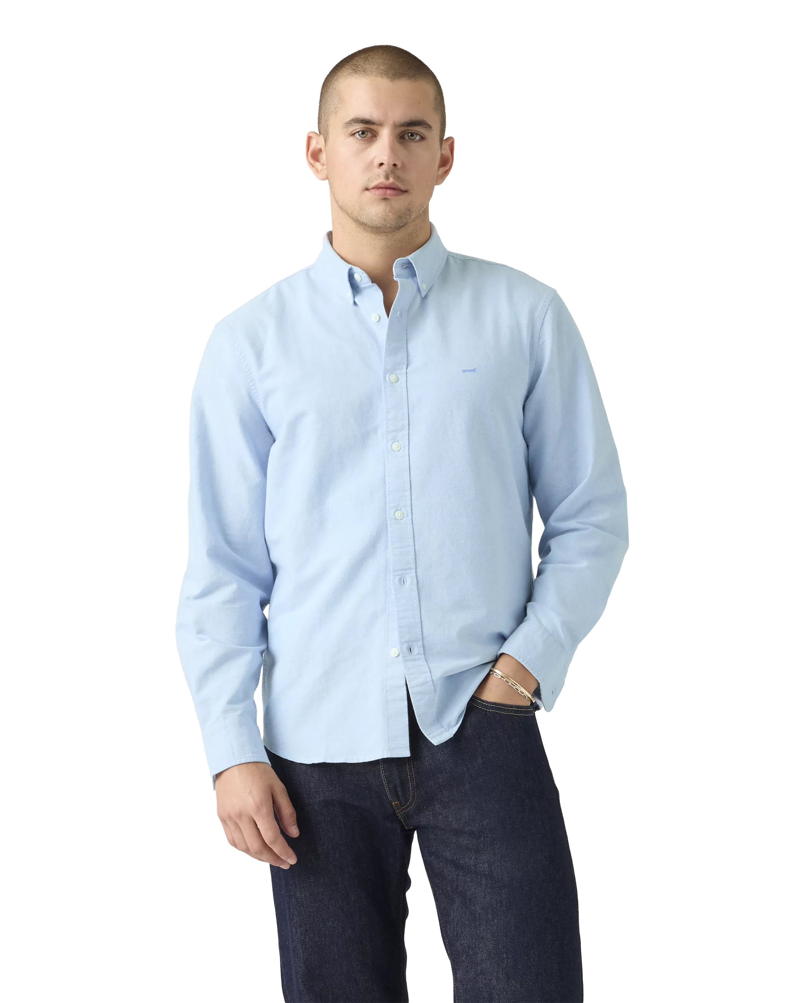 Authentic Button Down Soft Chambray Blue - Starcowparis - 2