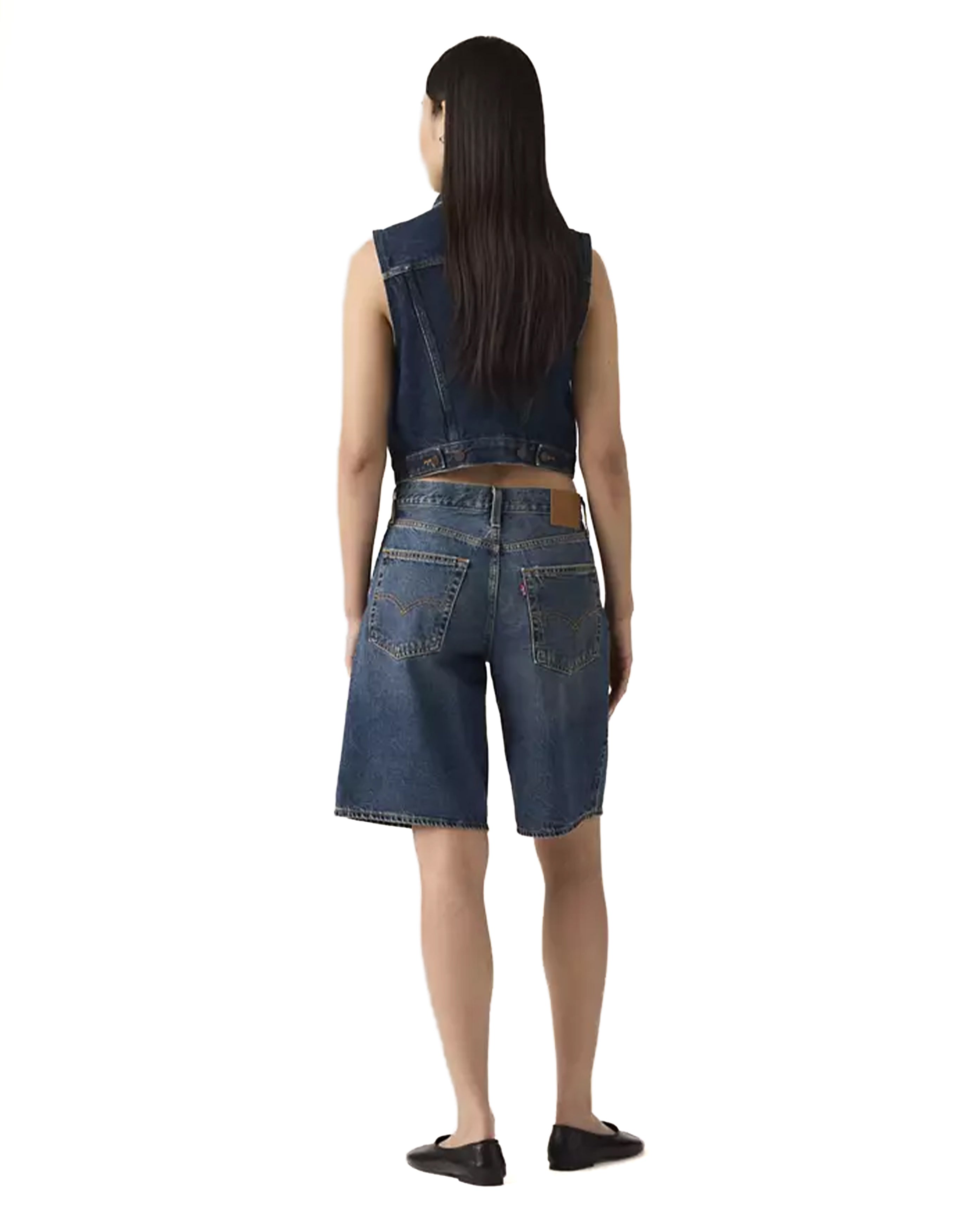 Baggy Dad Jort Hinged Heart - Starcowparis - 4