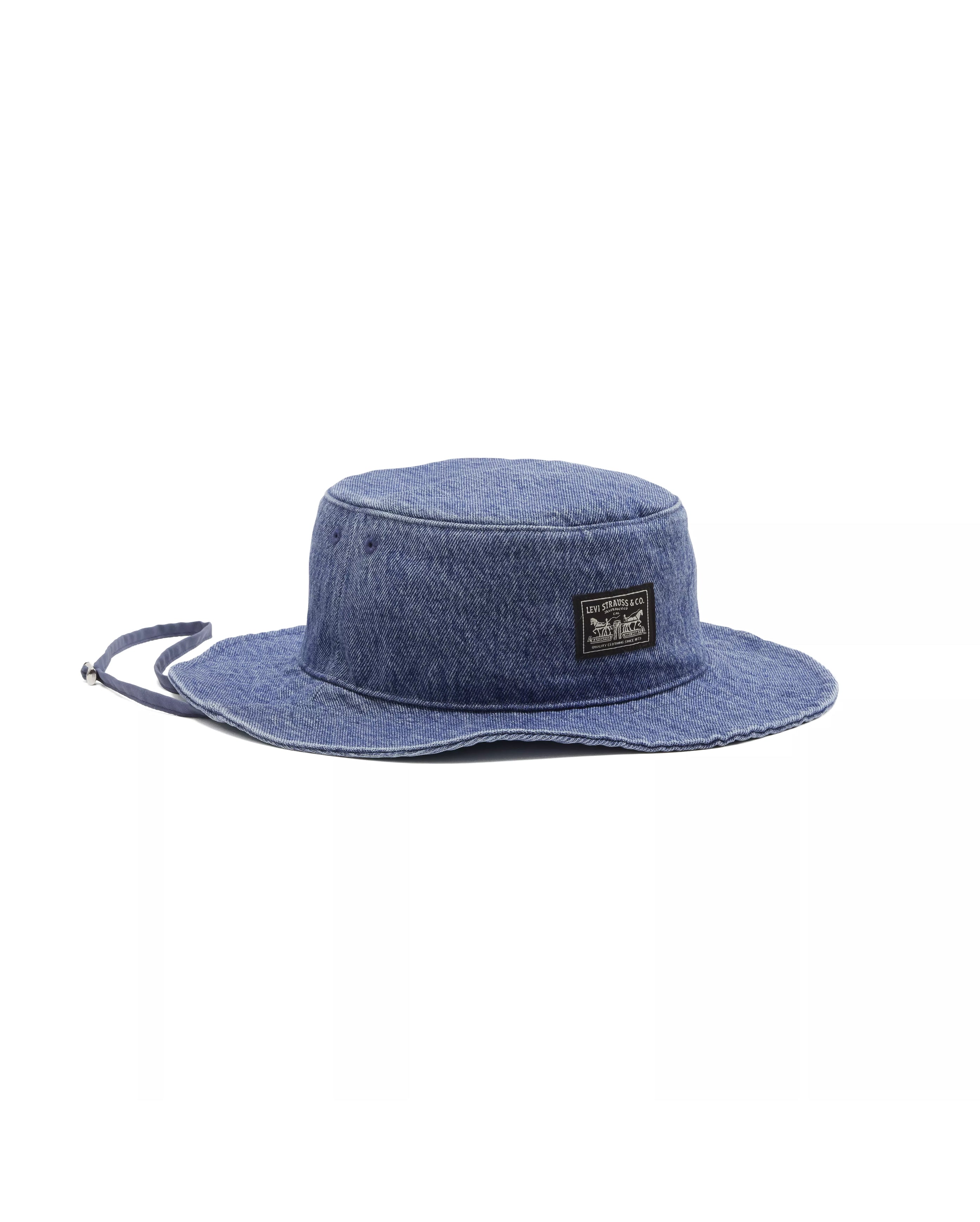 Bay Drawstring Bucket Hat Ocean Indigo - Starcowparis - 1