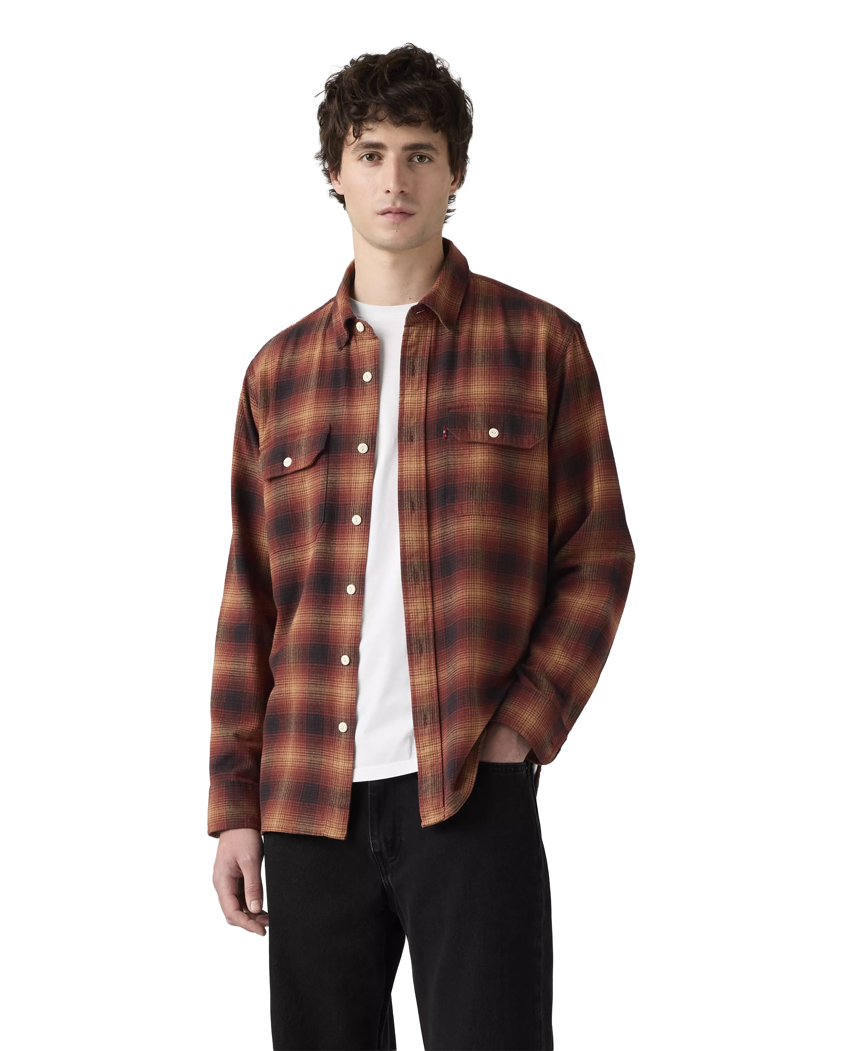 Classic Worker Scottie Plaid Tobacco Brown - Starcowparis - 2