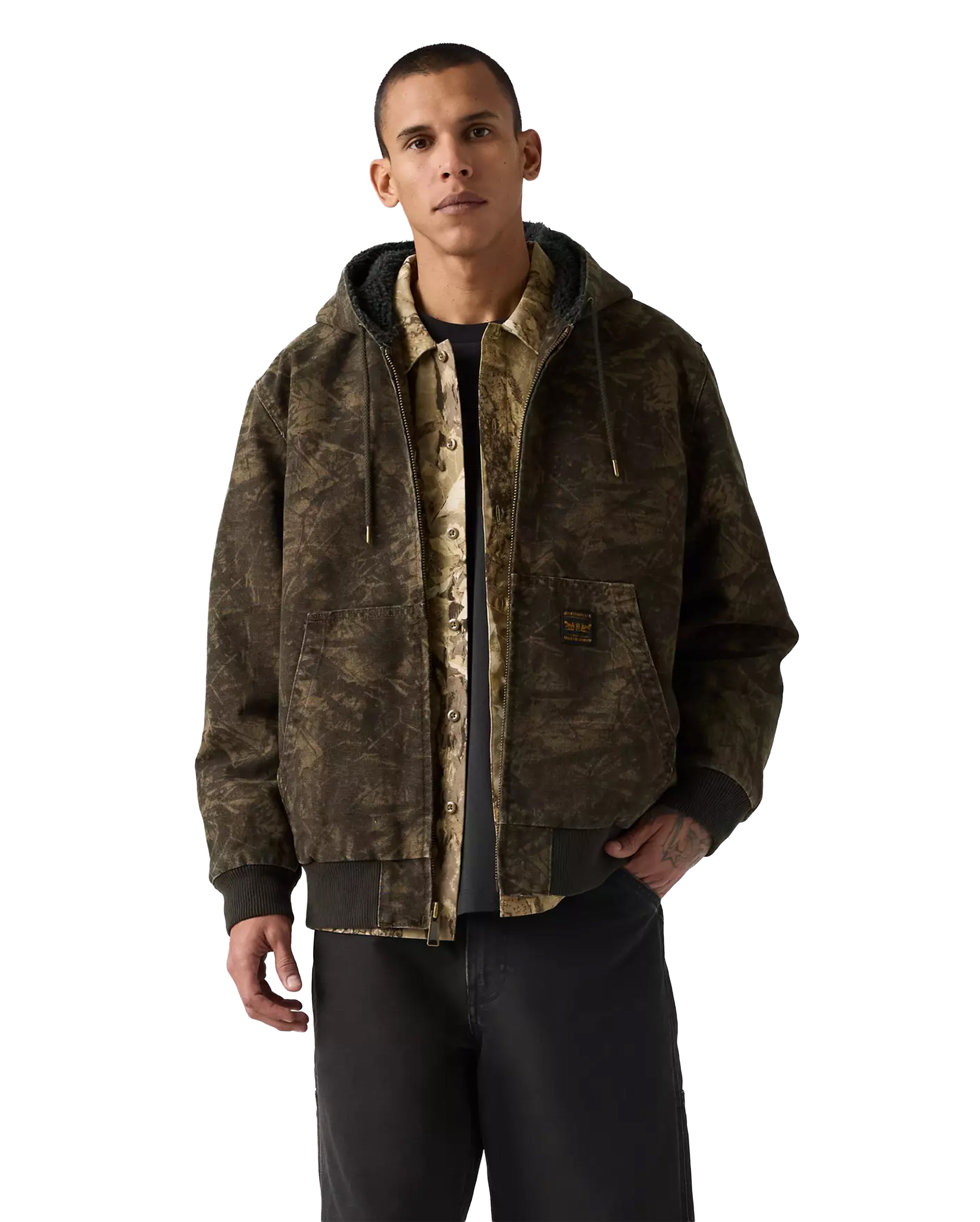 Potrero Denim Hoody Raleigh Camo Dark - Starcowparis - 2