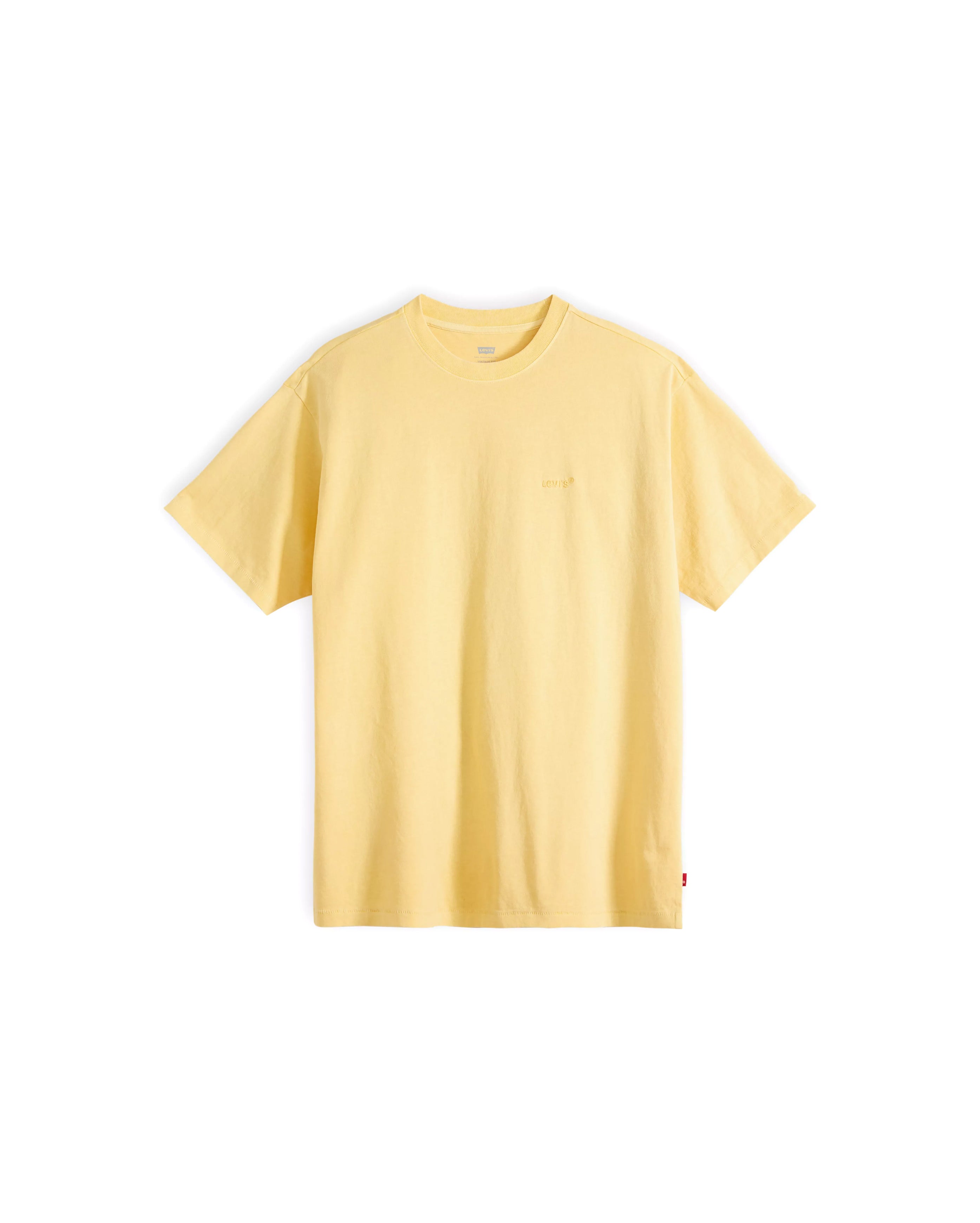 Red Tab Vintage Tee Garment Dye Raffia - Starcowparis - 1