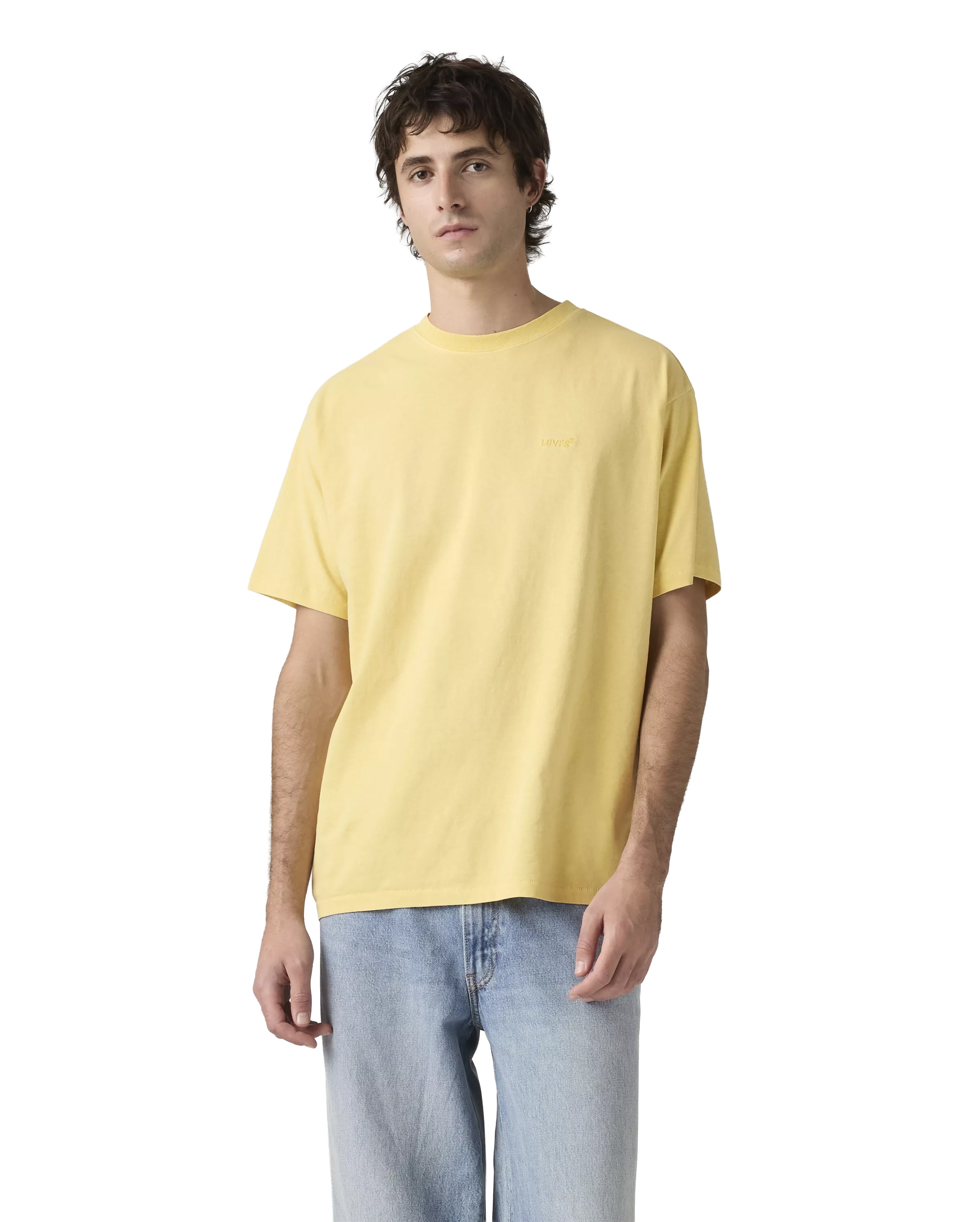Red Tab Vintage Tee Garment Dye Raffia - Starcowparis - 2