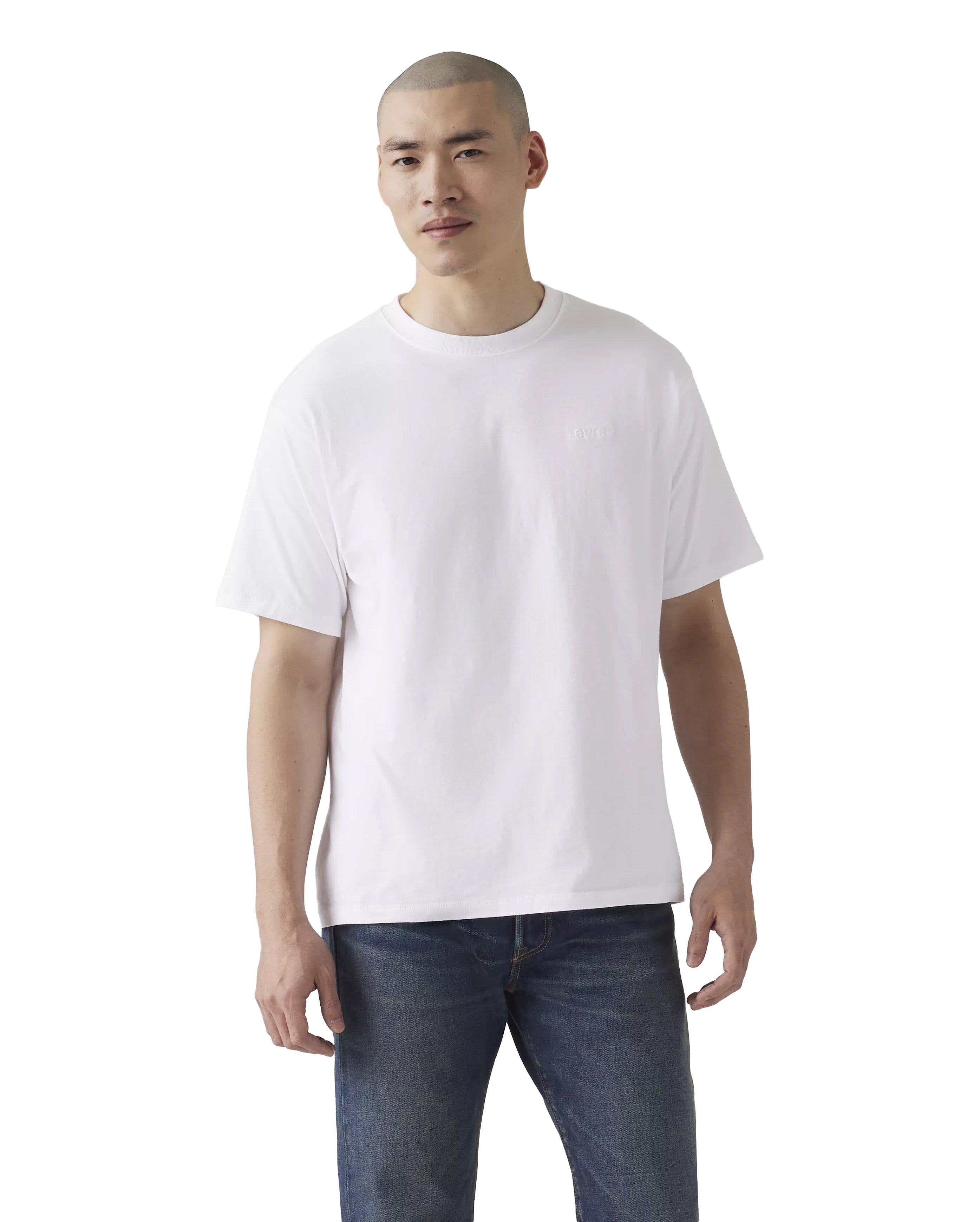 Red Tab Vintage Tee White + Jersey - Starcowparis - 2