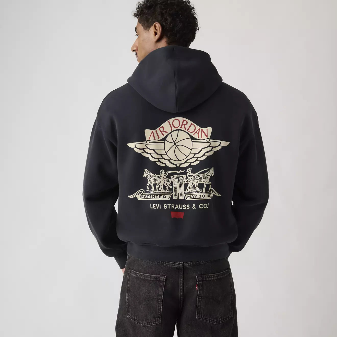 Jordan x Levi's Full-Zip Hoodie Black - IM6734-010 - Starcow Paris Jordan x Levi's Full-Zip Hoodie Black - IM6734-010 - Starcow Paris