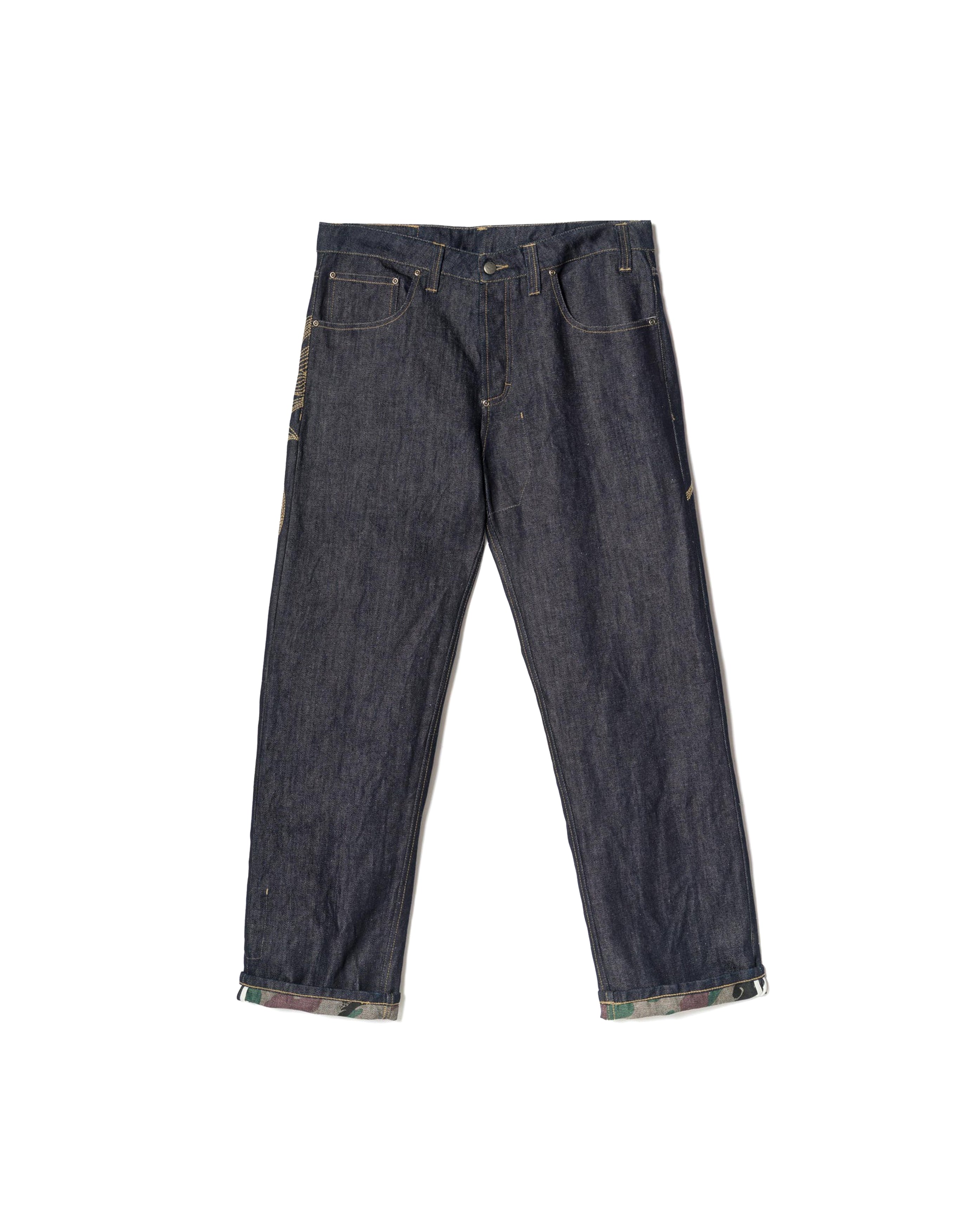 Dragon Hemp Denim Jeans Indigo - Starcowparis - 3