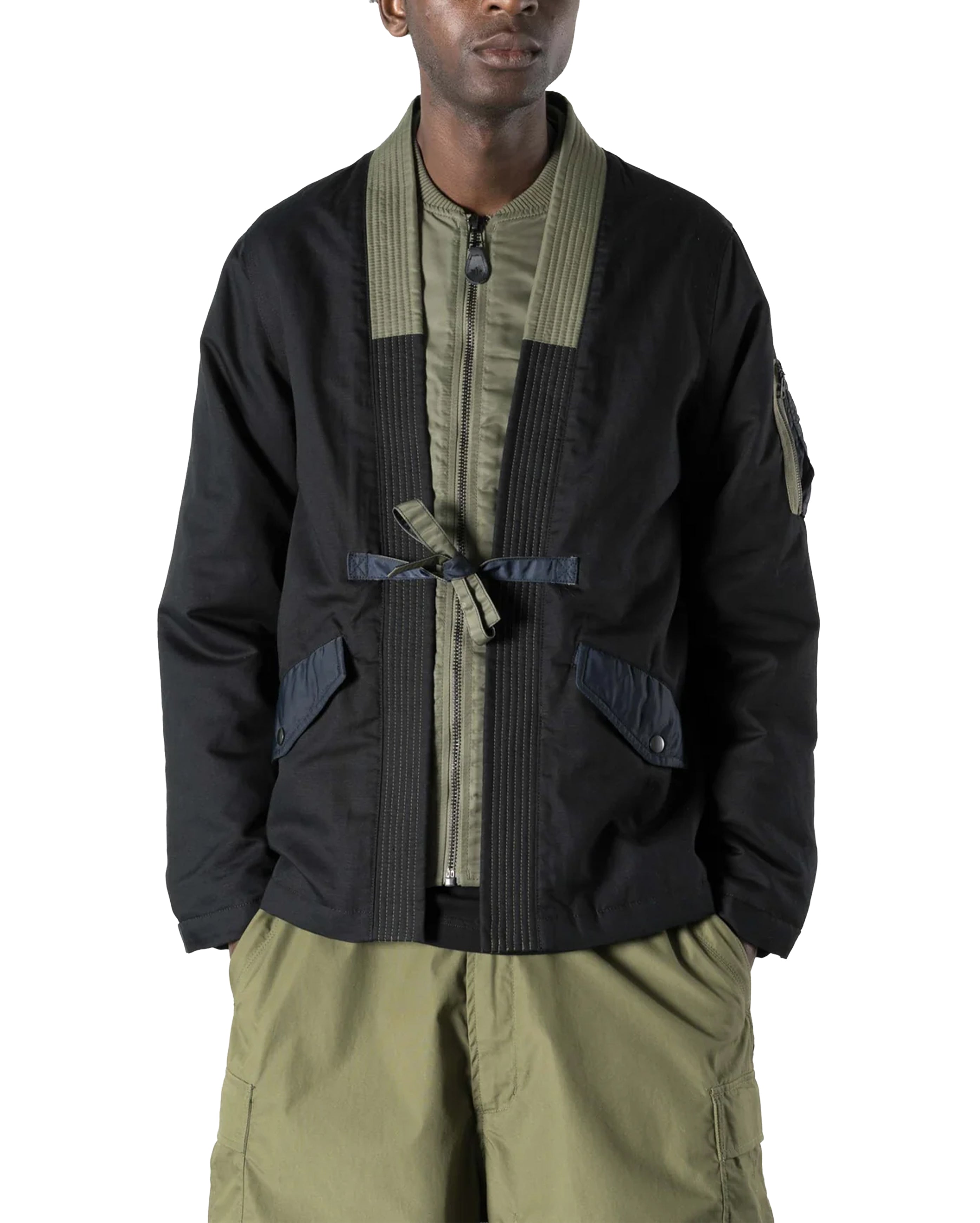 Duality L2-B Flight Kimono Navy Olive - Starcowparis - 2