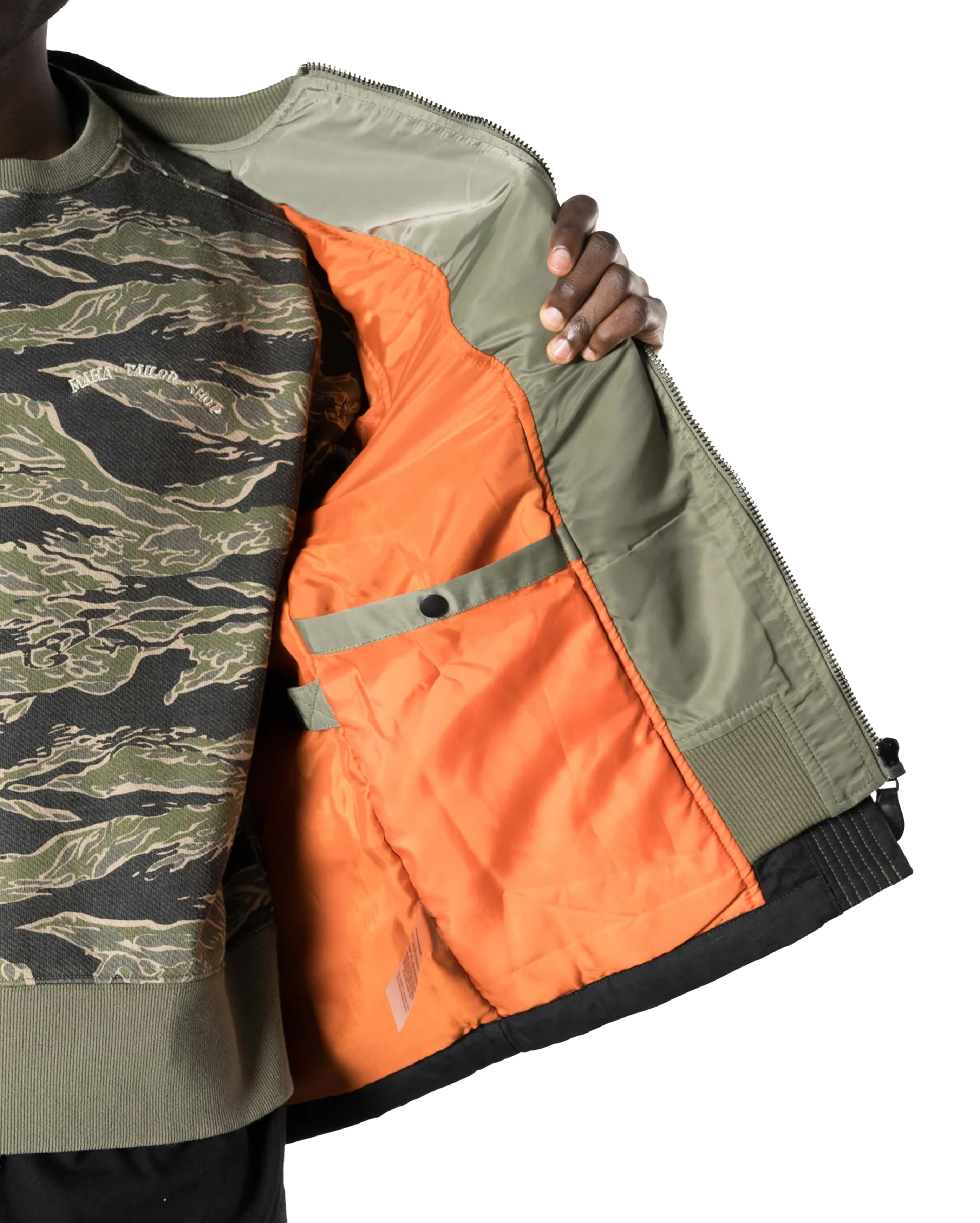 Duality L2-B Flight Kimono Navy Olive - Starcowparis - 5