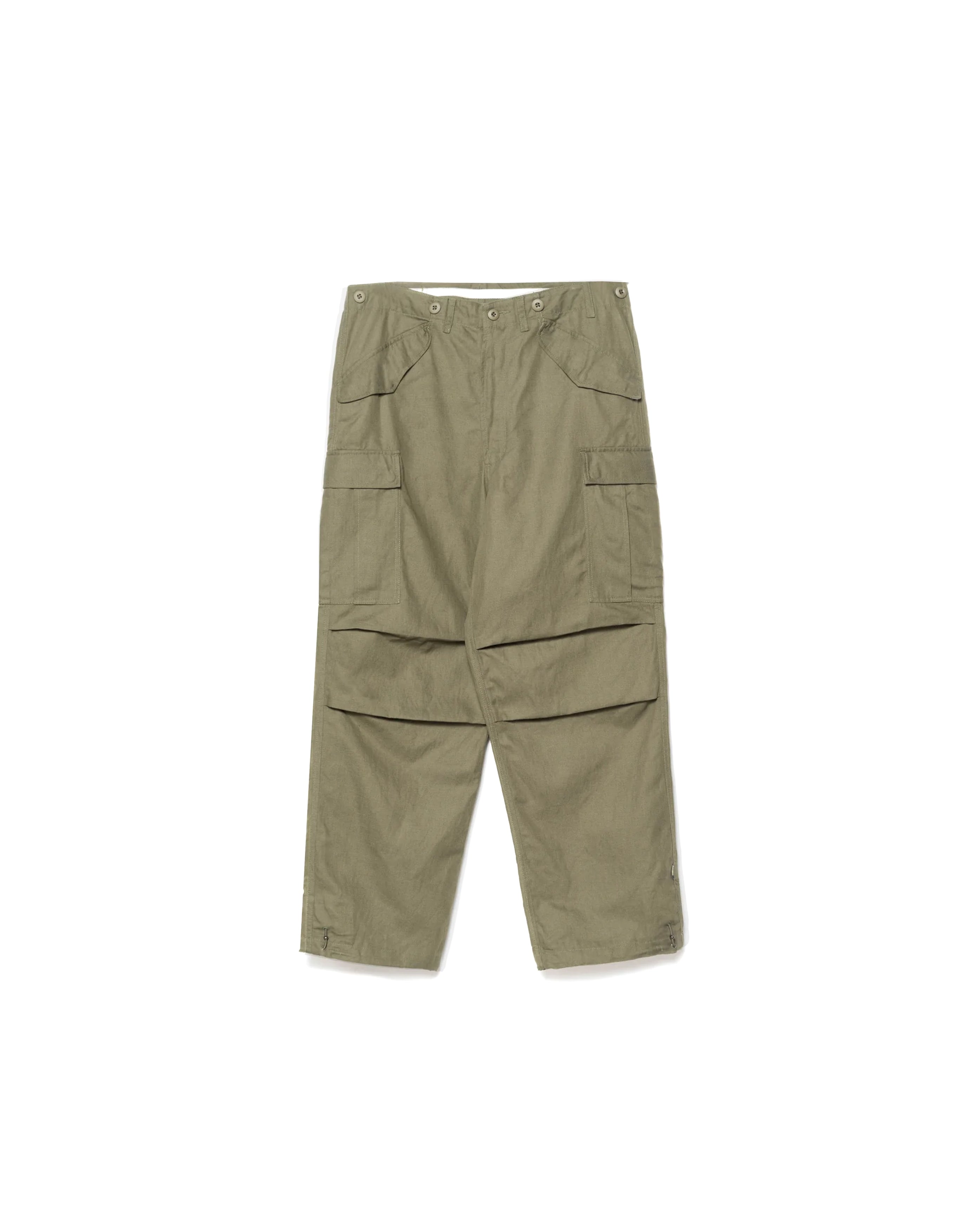 Hemp M65 Cargo Pants Olive - Starcowparis - 1
