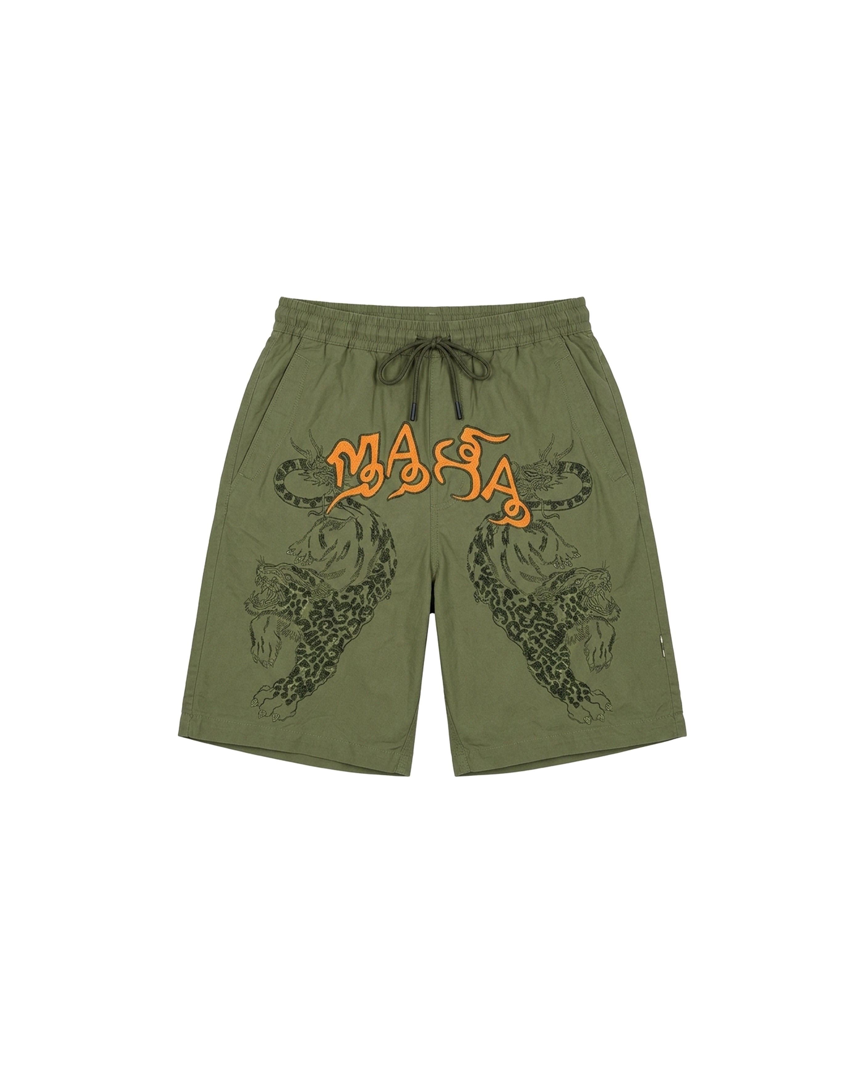 Muay Thai Chimera Trackshorts Olive - Starcowparis - 1