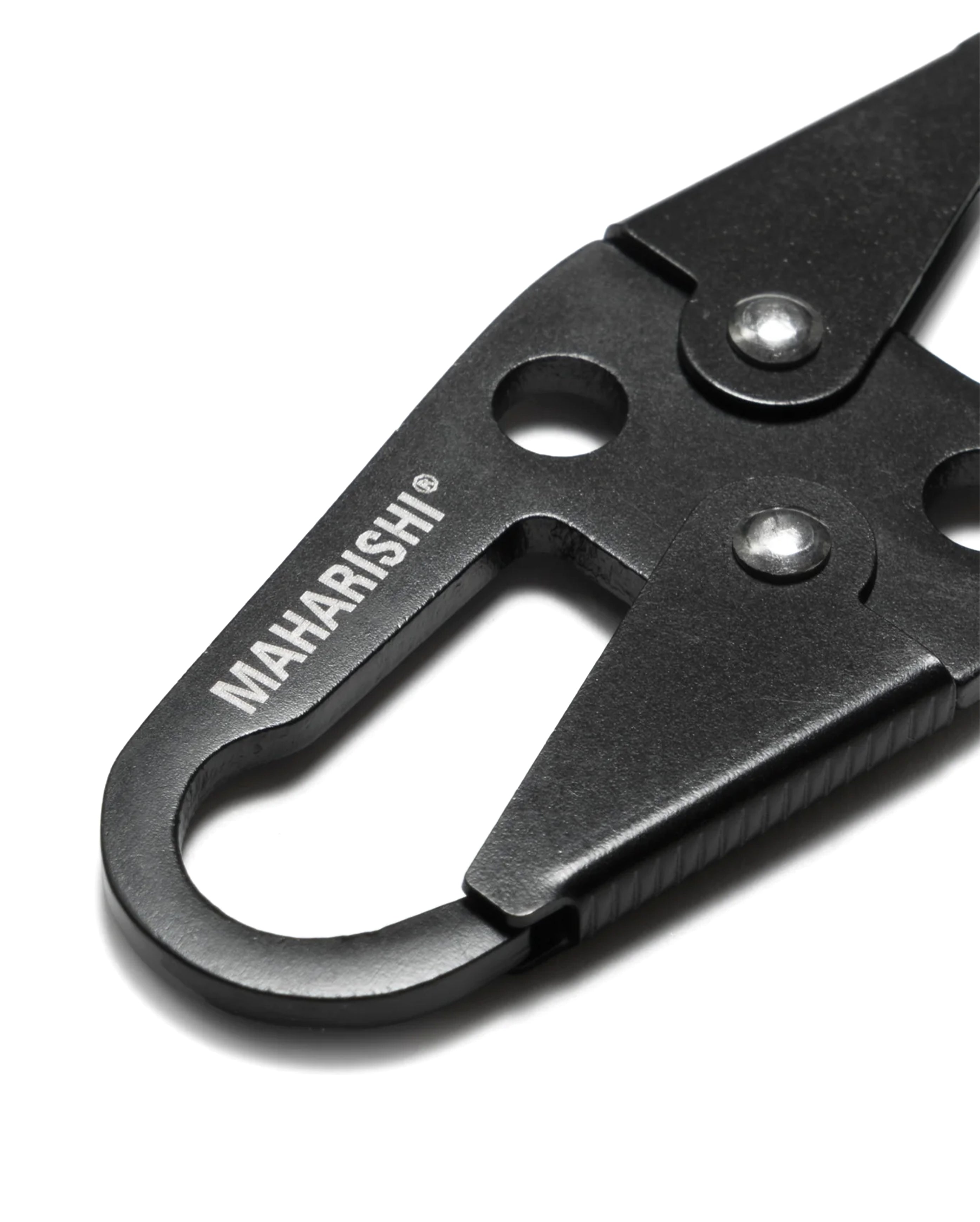  Maharishi-XL Key Clip Stainless Steel Black-Starcowparis - Starcowparis - 2
