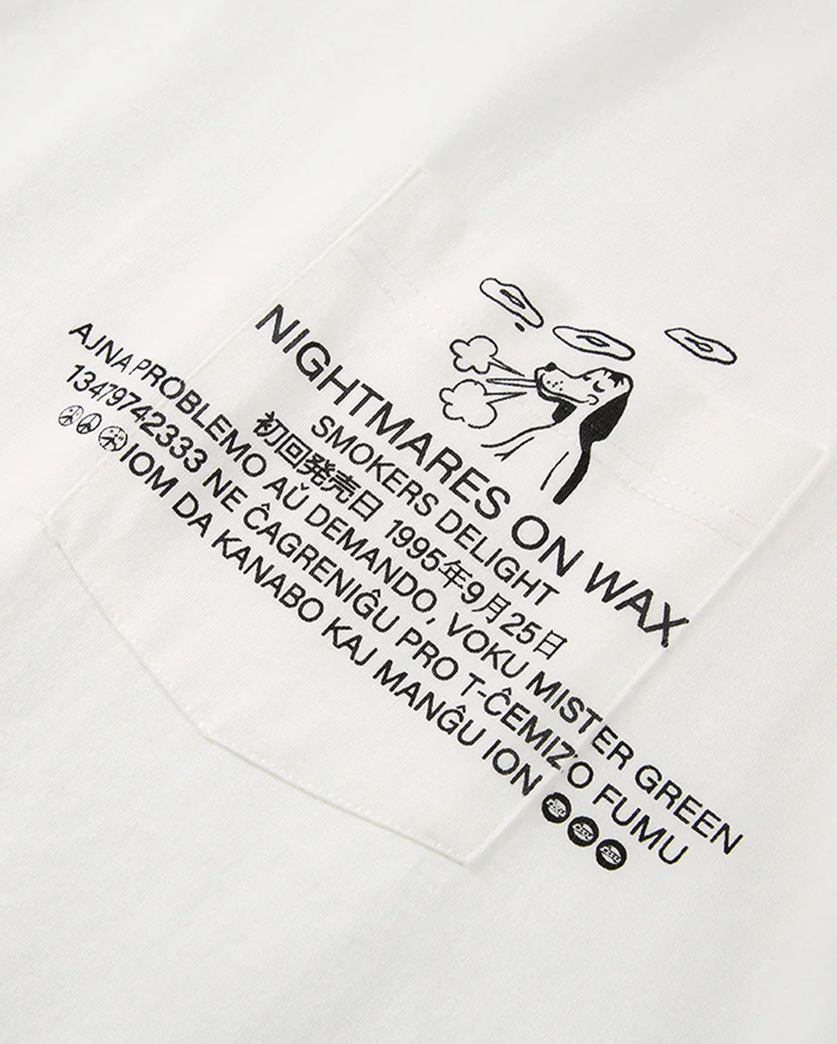 Esperanto Pocket T-shirt White - Starcowparis - 3