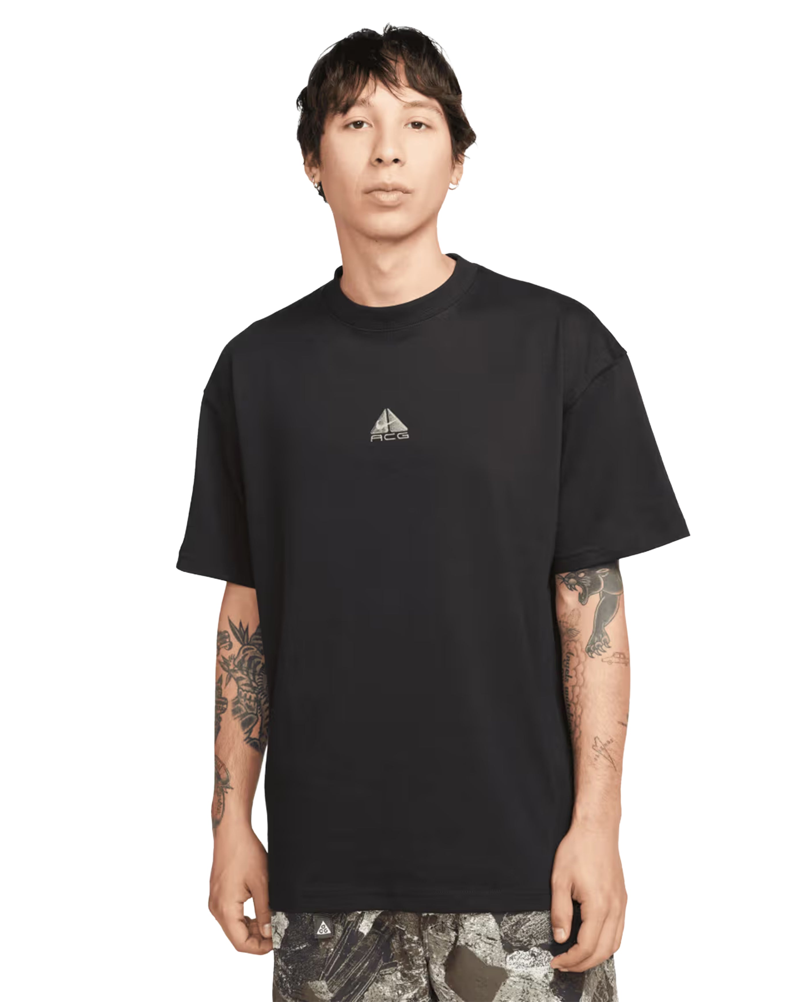 ACG Lungs Logo Tee Black Smoke Grey - Starcowparis - 1