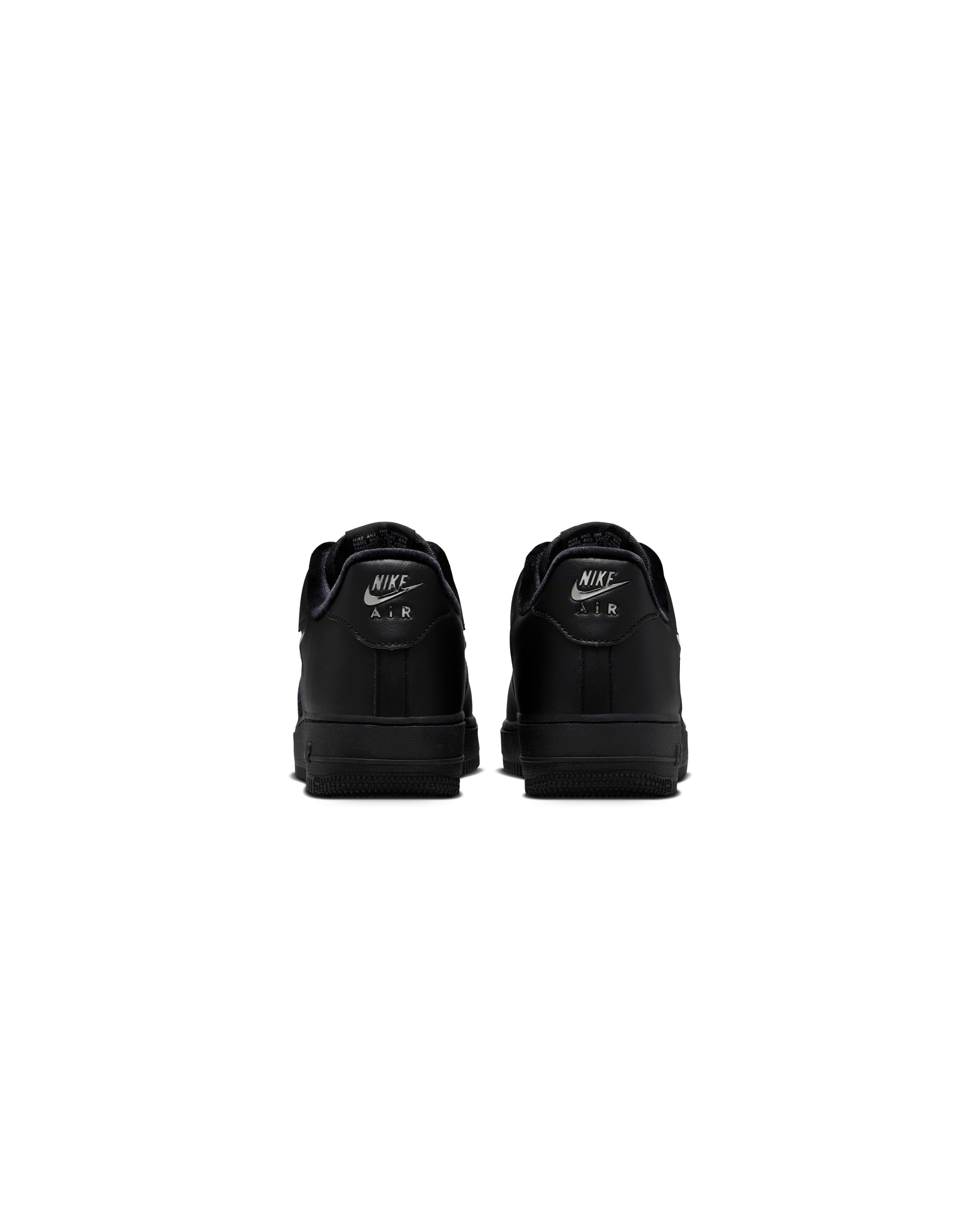 W Air Force 1 '07 Black Metallic Silver - Starcowparis - 7