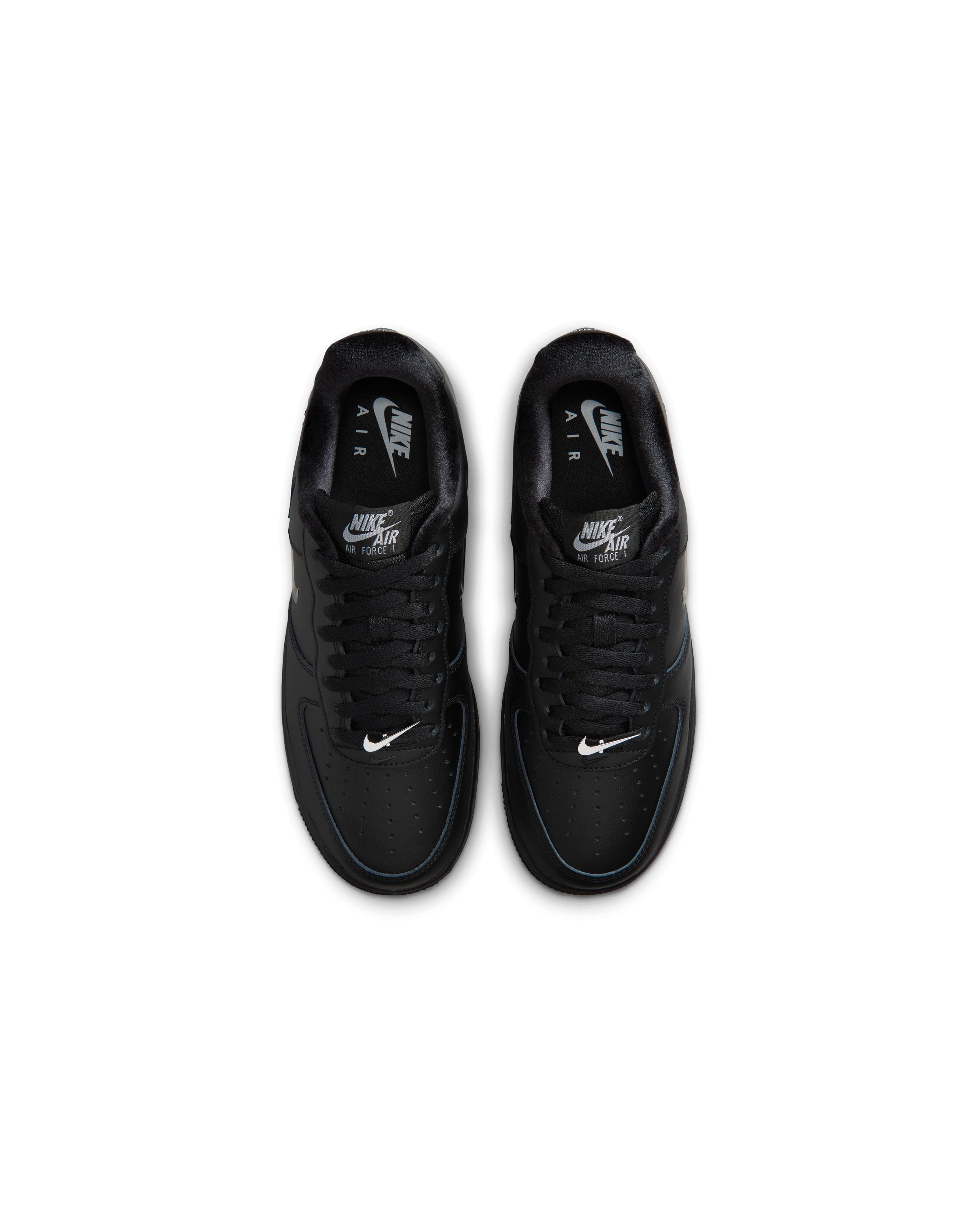W Air Force 1 '07 Black Metallic Silver - Starcowparis - 6