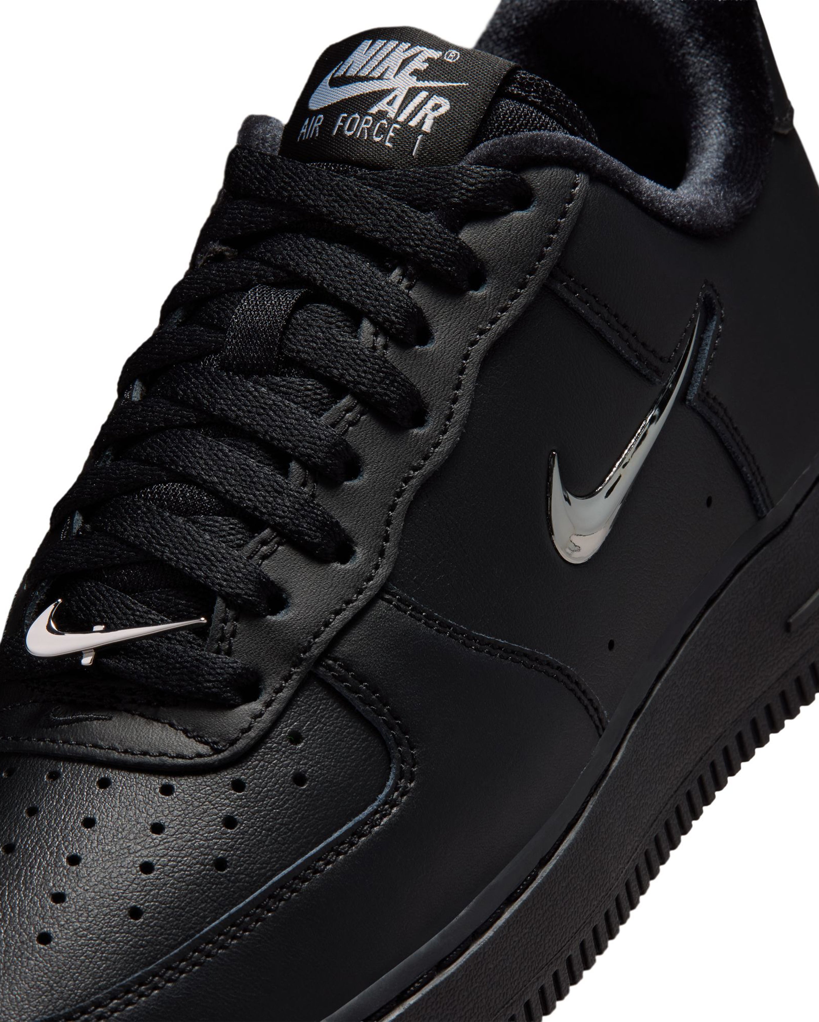 W Air Force 1 '07 Black Metallic Silver - Starcowparis - 4