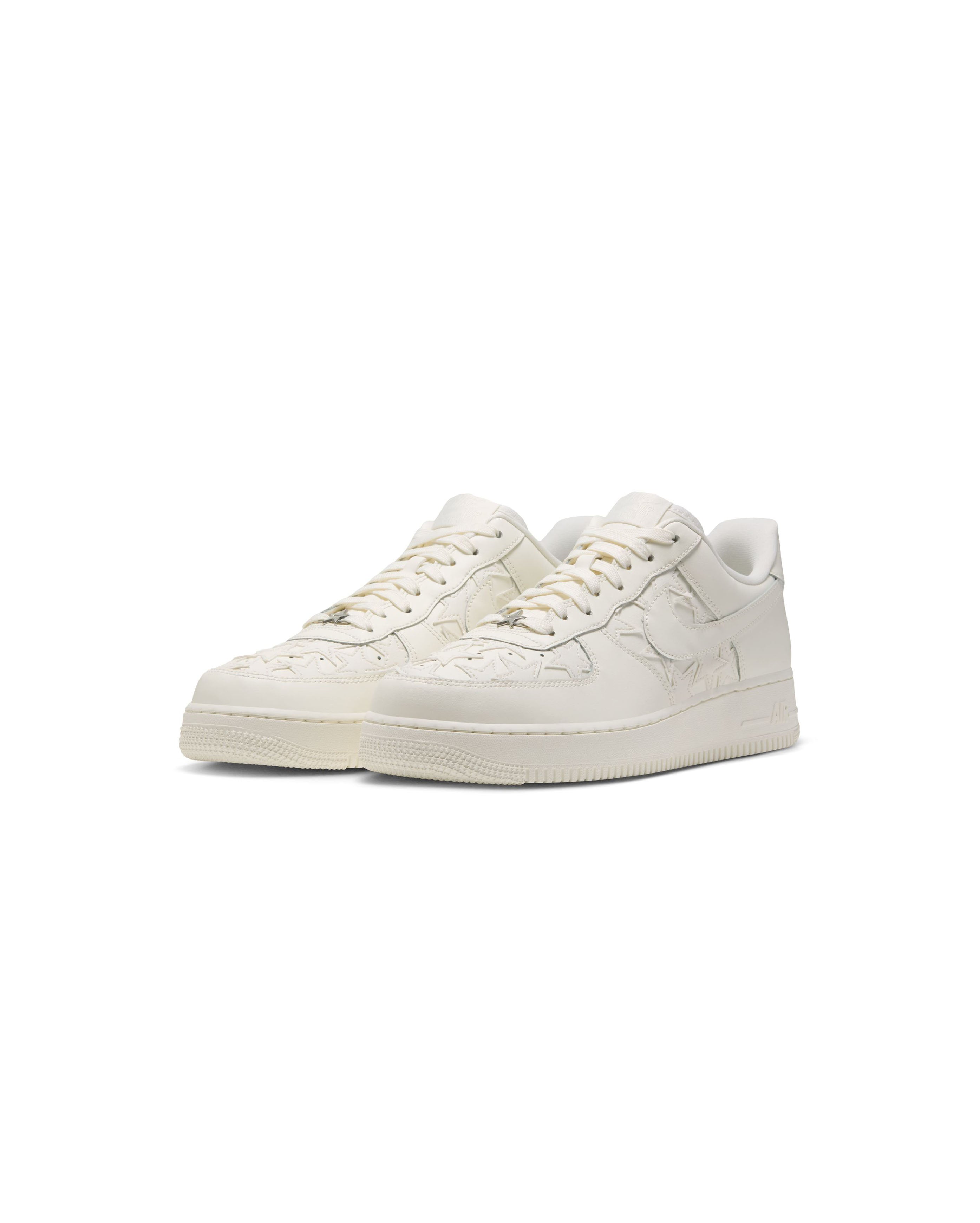 Air Force 1 '07 Edge Stars White Metallic Silver - Starcowparis - 2
