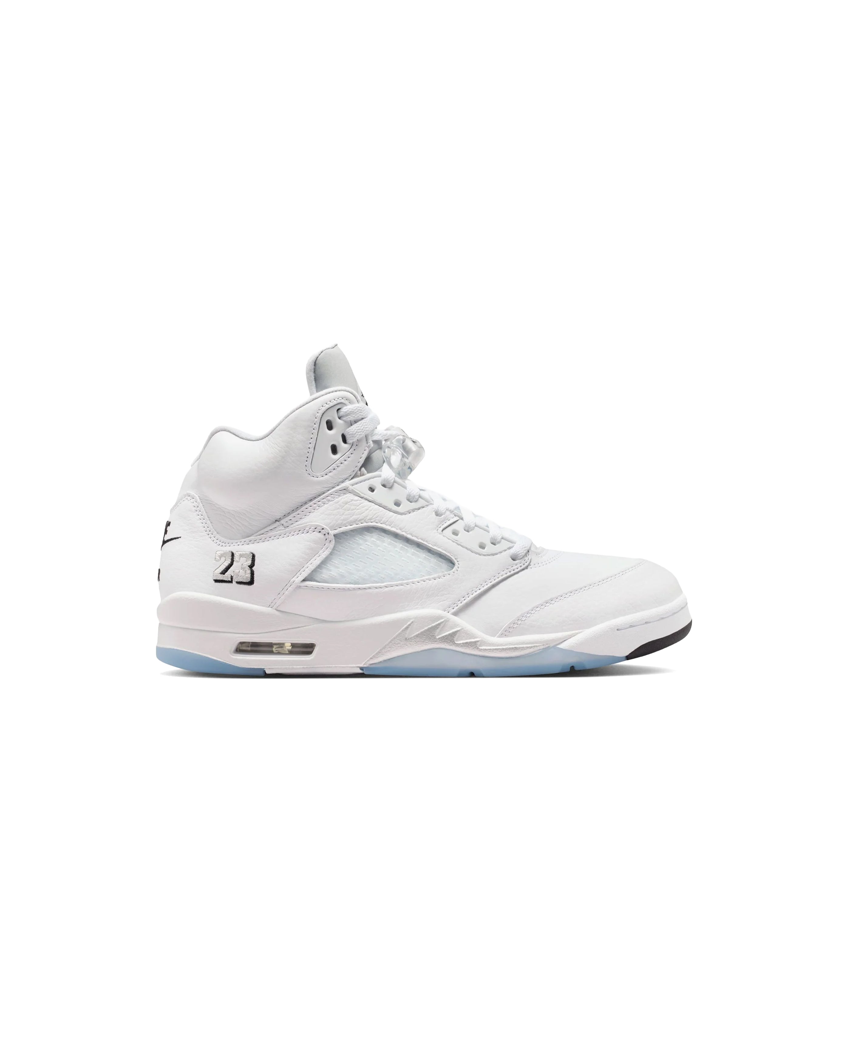 Air Jordan 5 Retro OG GS White Black Metallic Silver - Starcowparis - 1