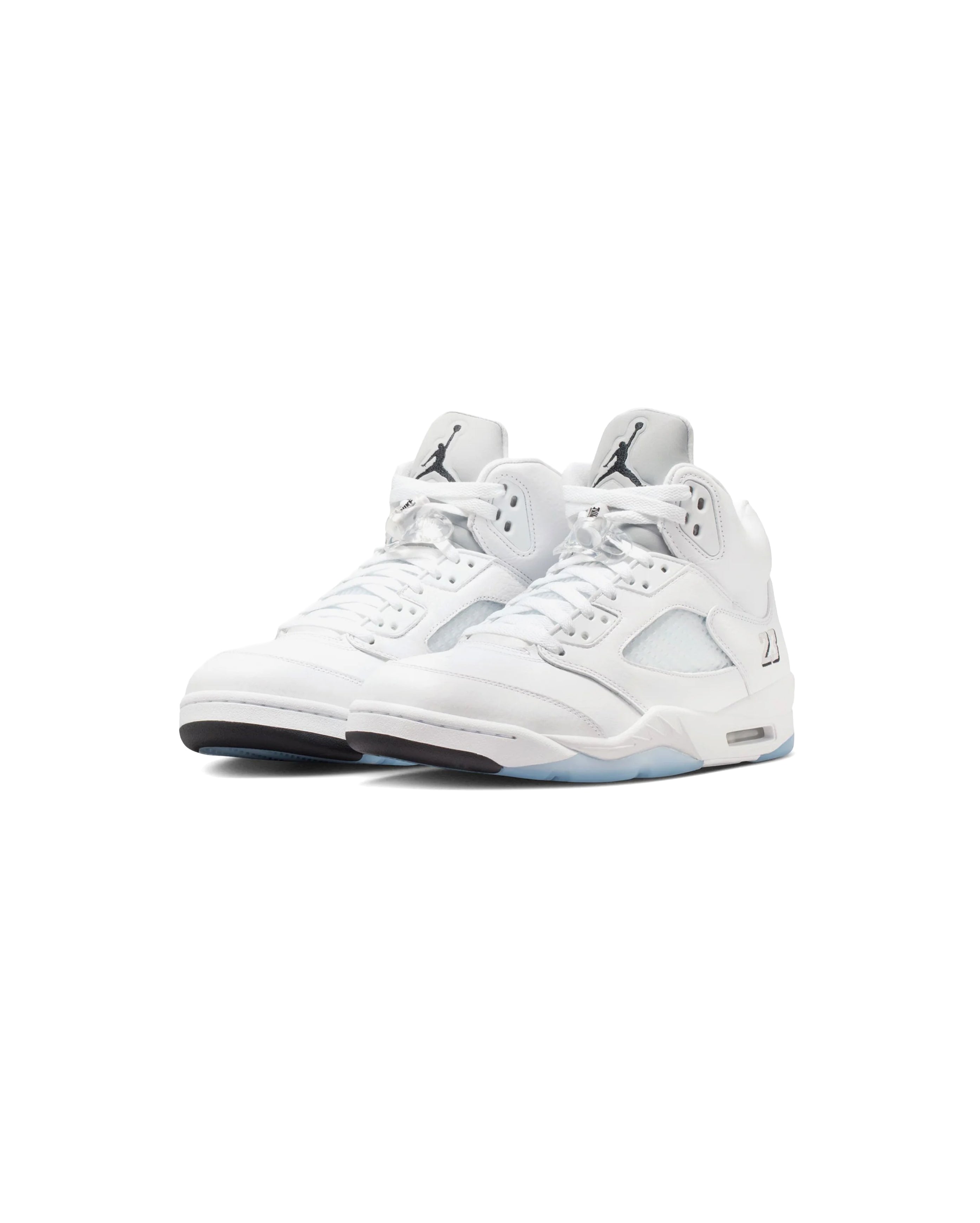 Air Jordan 5 Retro OG GS White Black Metallic Silver - Starcowparis - 2