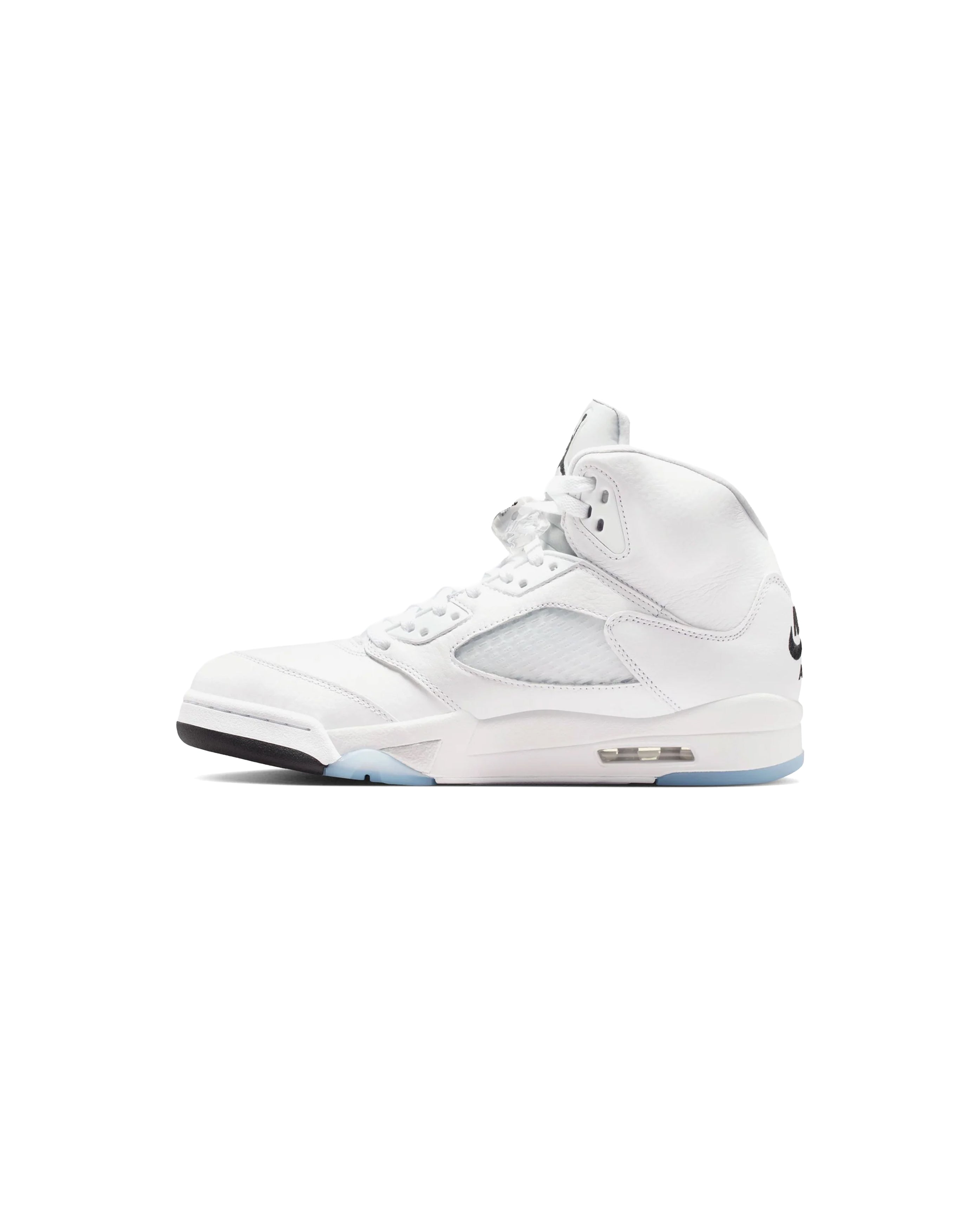 Air Jordan 5 Retro OG GS White Black Metallic Silver - Starcowparis - 3