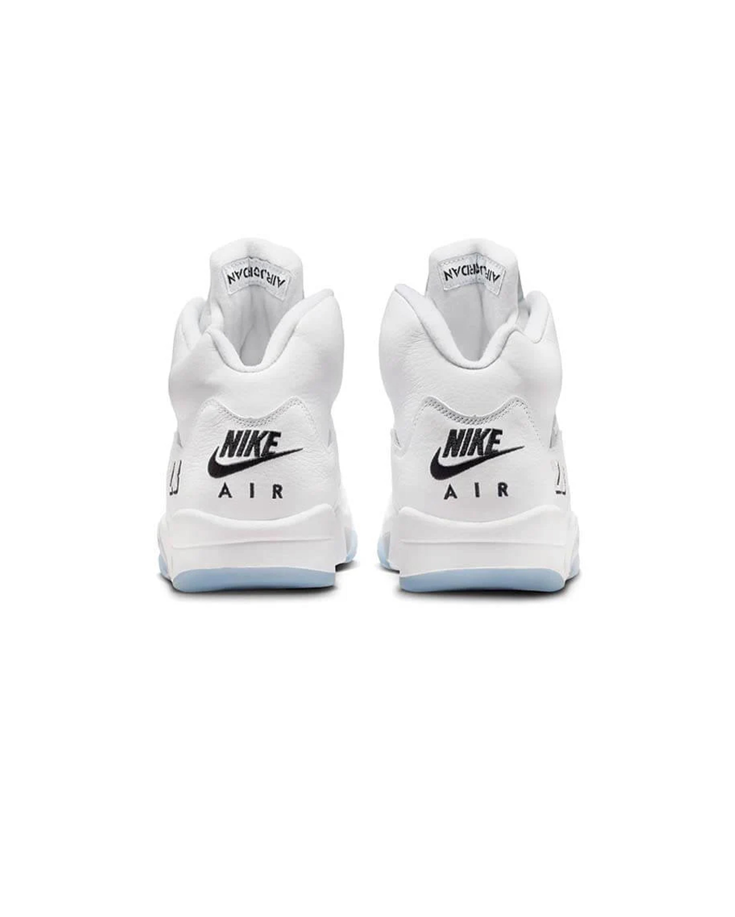 Air Jordan 5 Retro White Black Metallic Silver - Starcowparis - 5