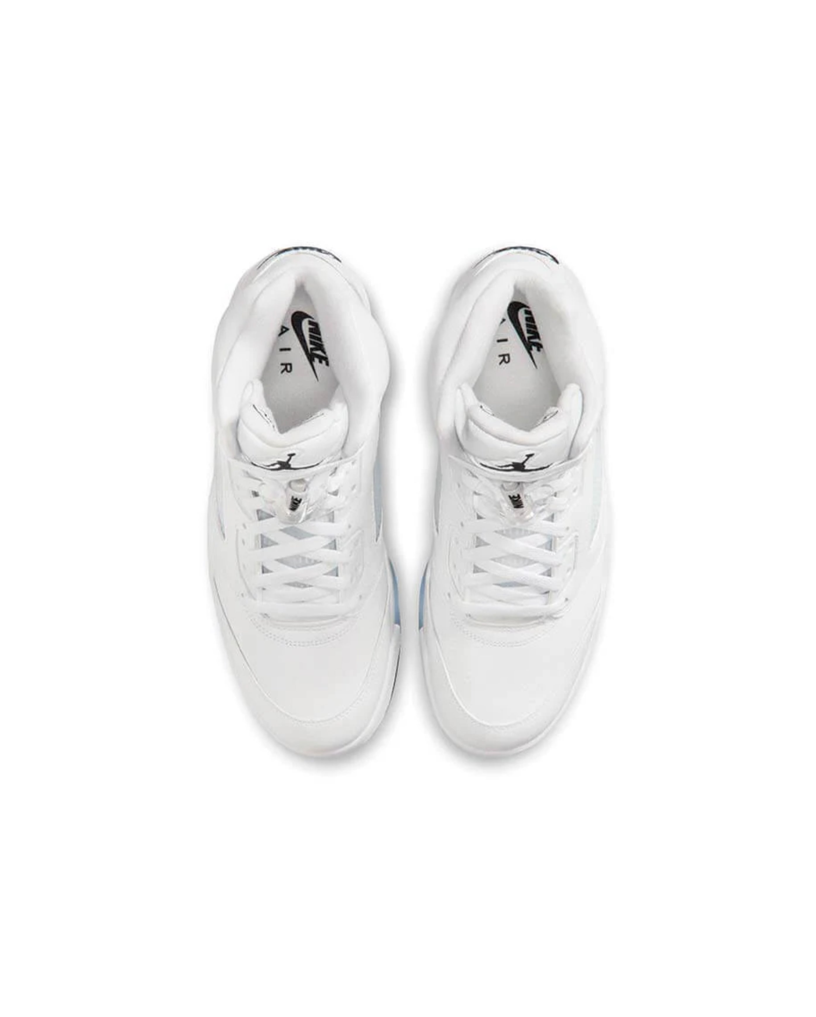 Air Jordan 5 Retro White Black Metallic Silver - Starcowparis - 4