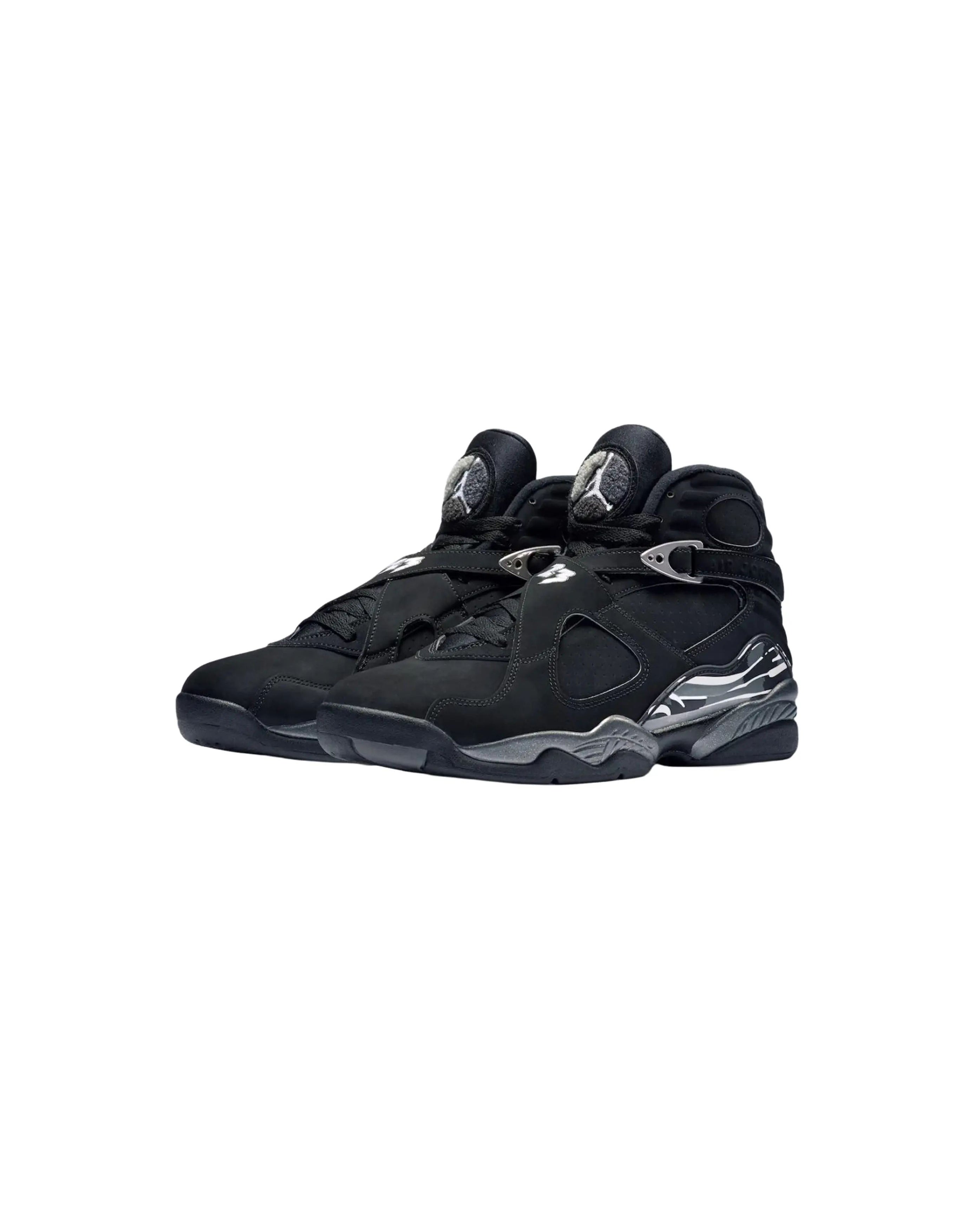 Air Jordan 8 Retro Black White Light Graphite - Starcowparis - 2
