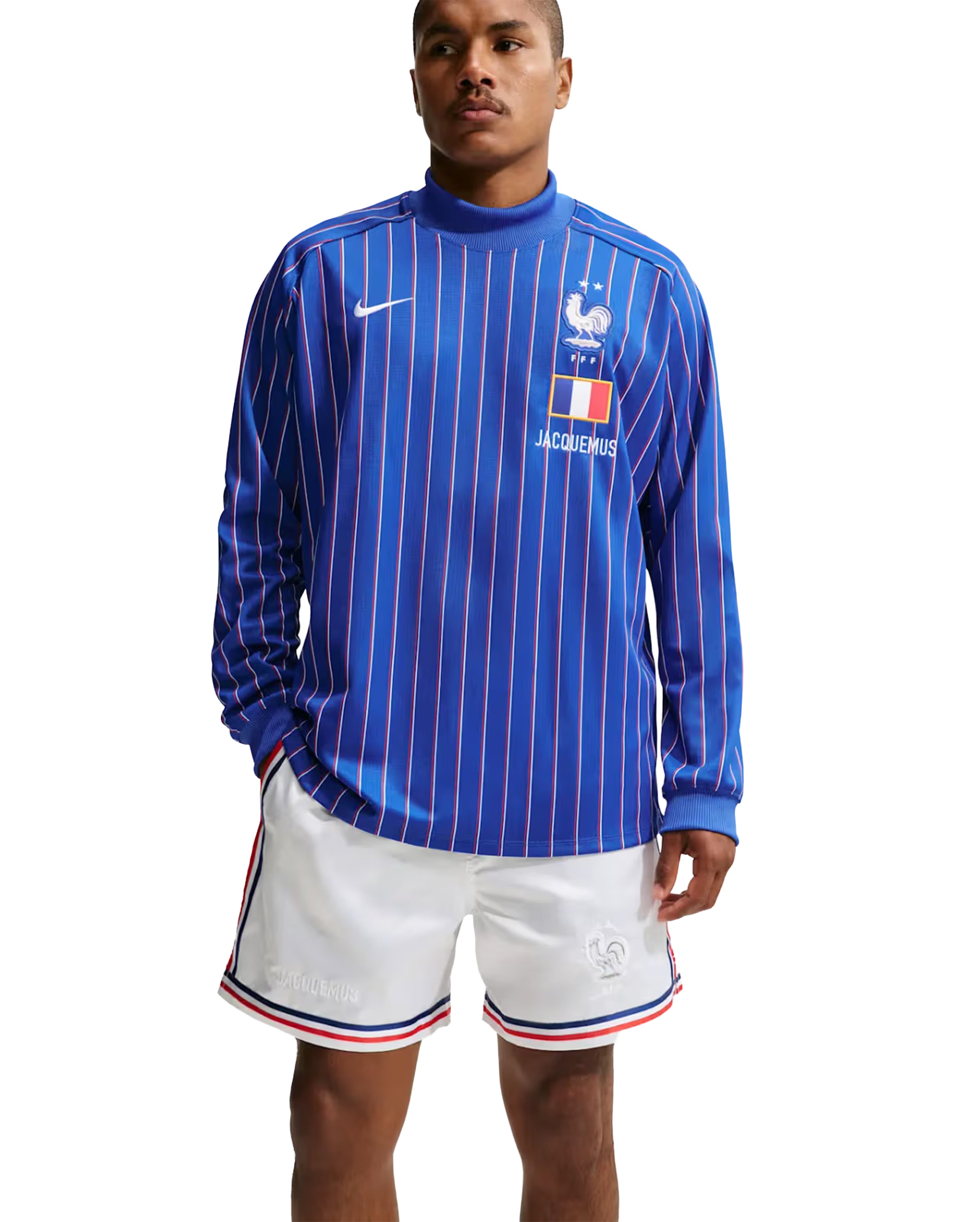 France Jacquemus Soccer Short White - Starcowparis - 1